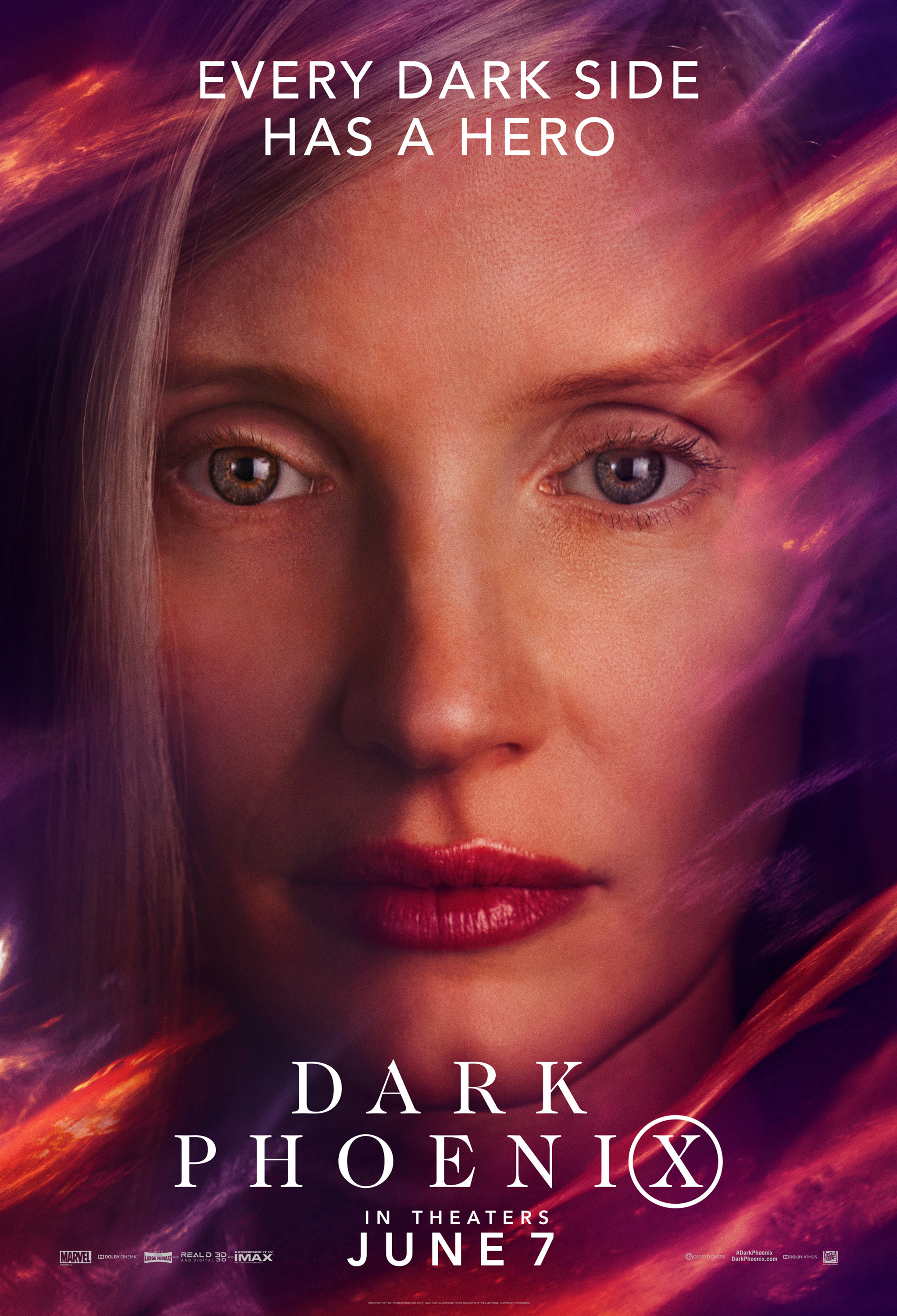 Mega Sized Movie Poster Image for Dark Phoenix (#13 of 32)