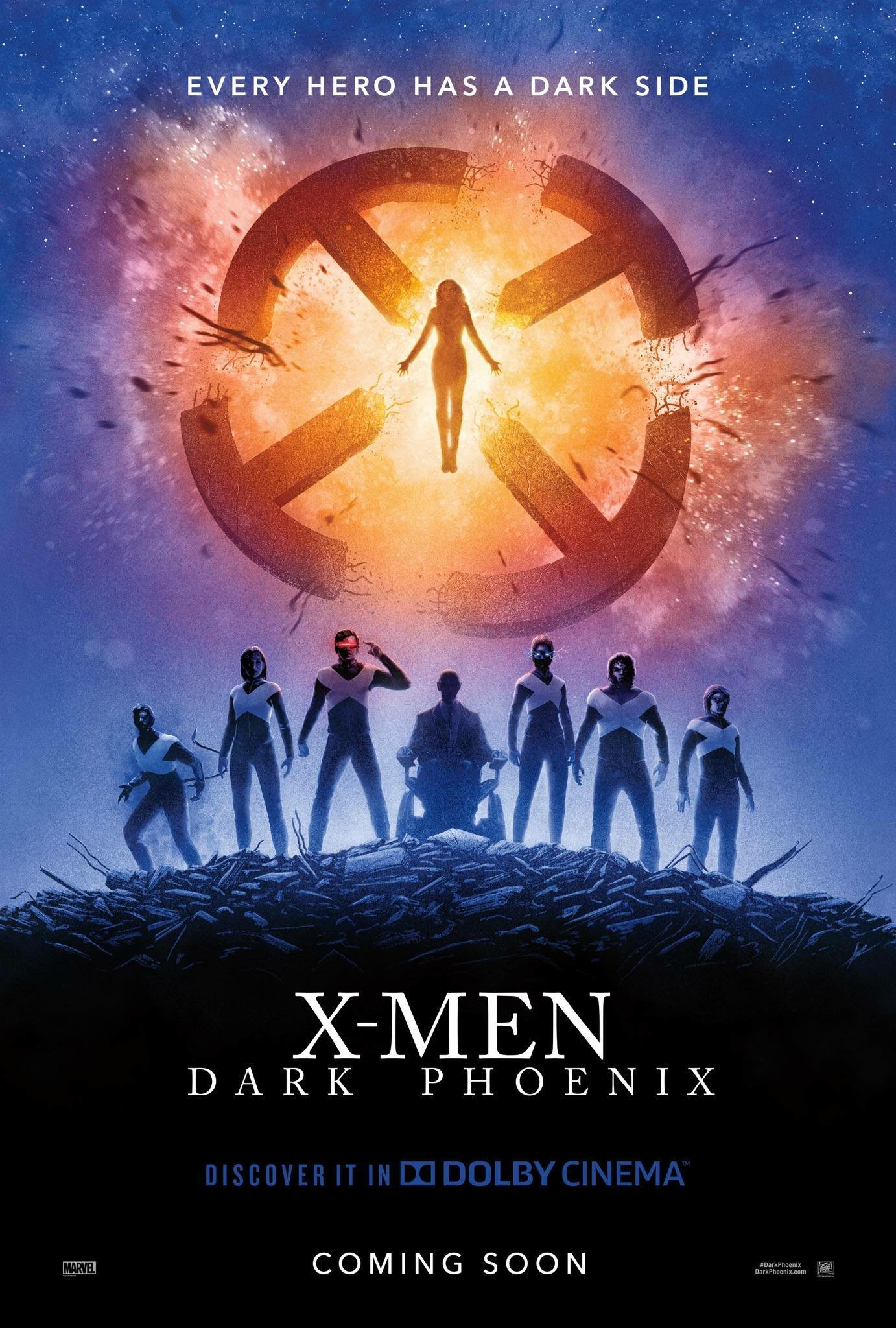 Mega Sized Movie Poster Image for Dark Phoenix (#21 of 32)