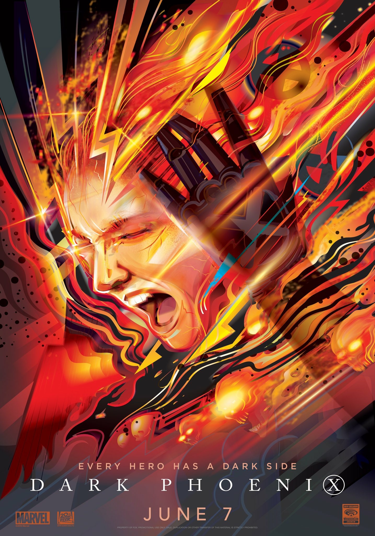 Mega Sized Movie Poster Image for Dark Phoenix (#3 of 32)