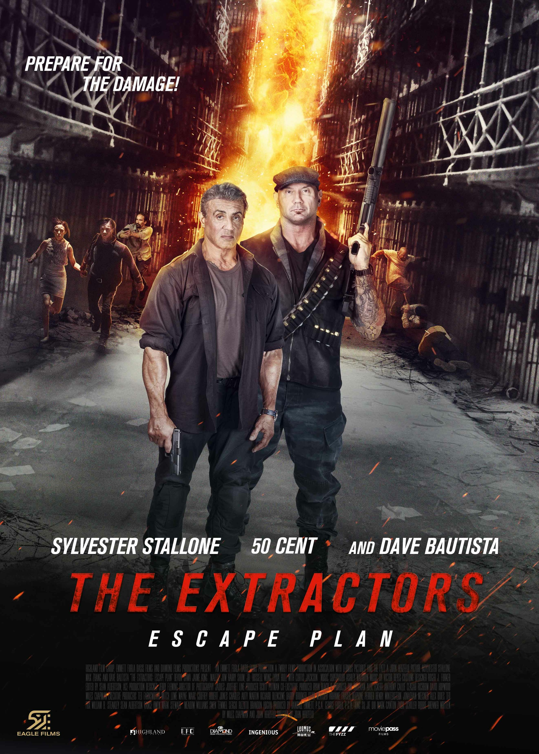 Mega Sized Movie Poster Image for Escape Plan: The Extractors (#1 of 4)