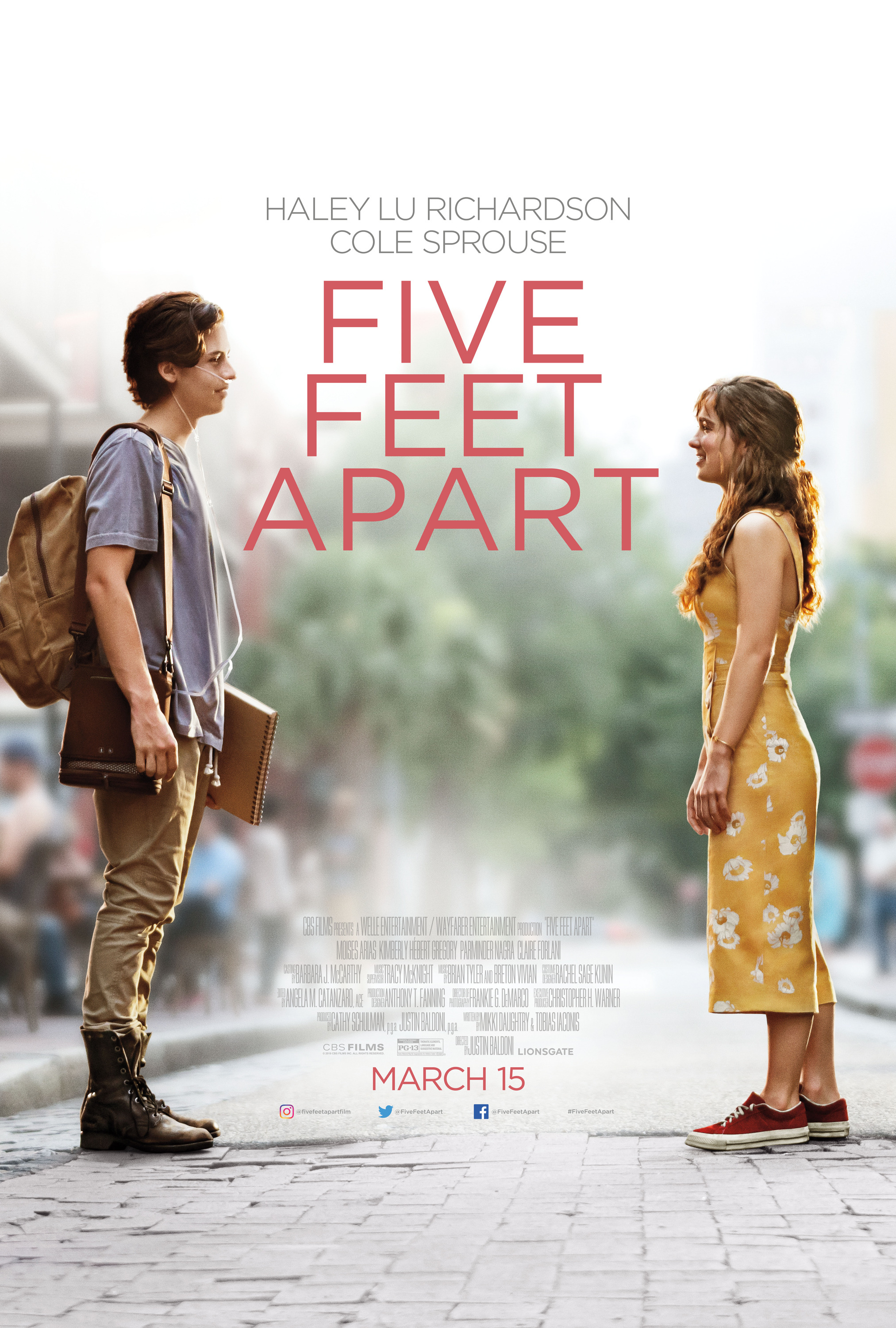 Mega Sized Movie Poster Image for Five Feet Apart (#2 of 5)