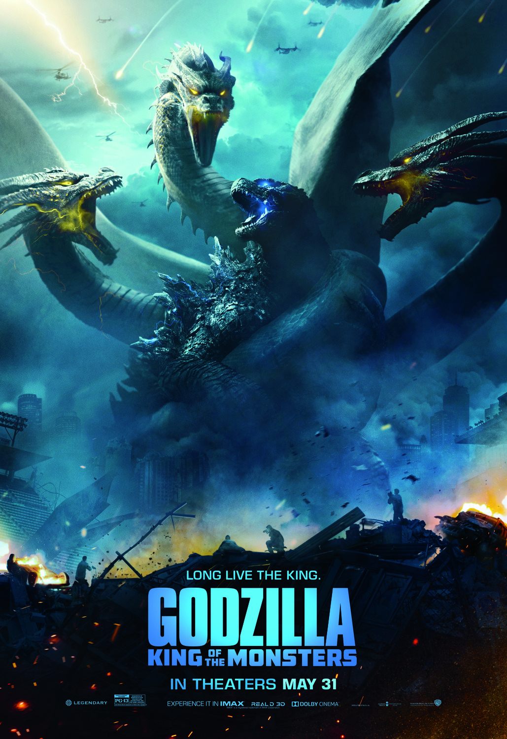 Extra Large Movie Poster Image for Godzilla: King of the Monsters (#11 of 27)