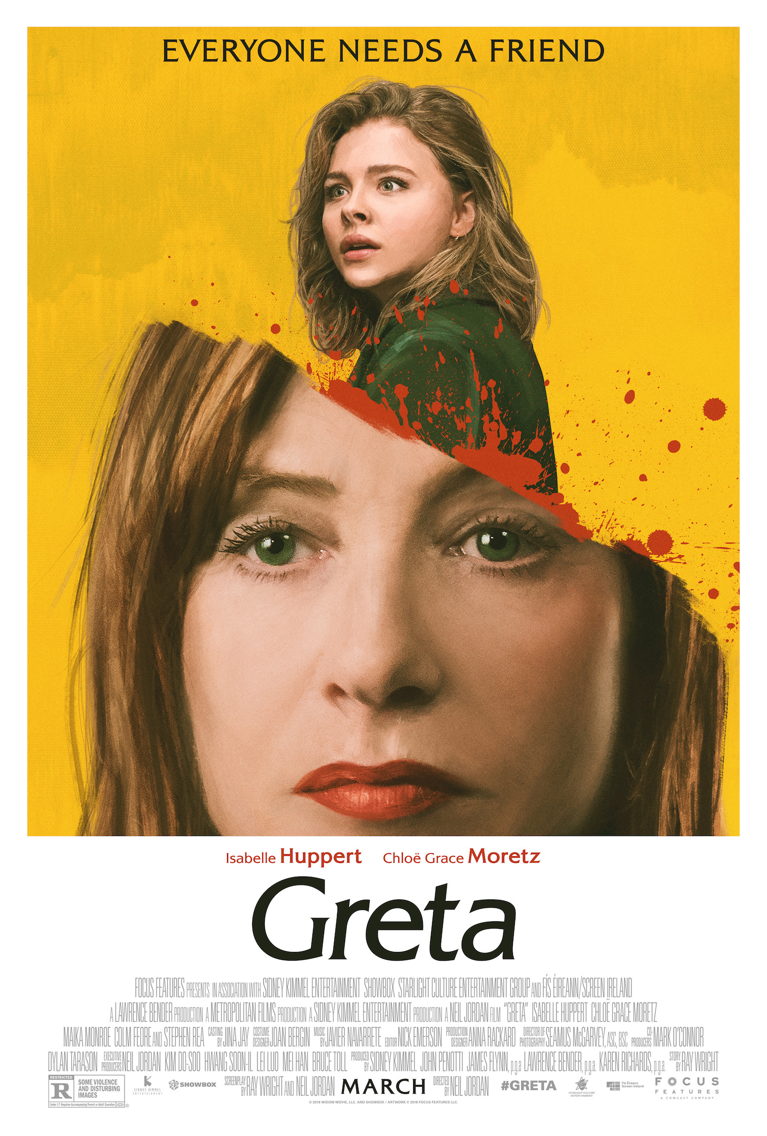 Mega Sized Movie Poster Image for Greta (#2 of 8)