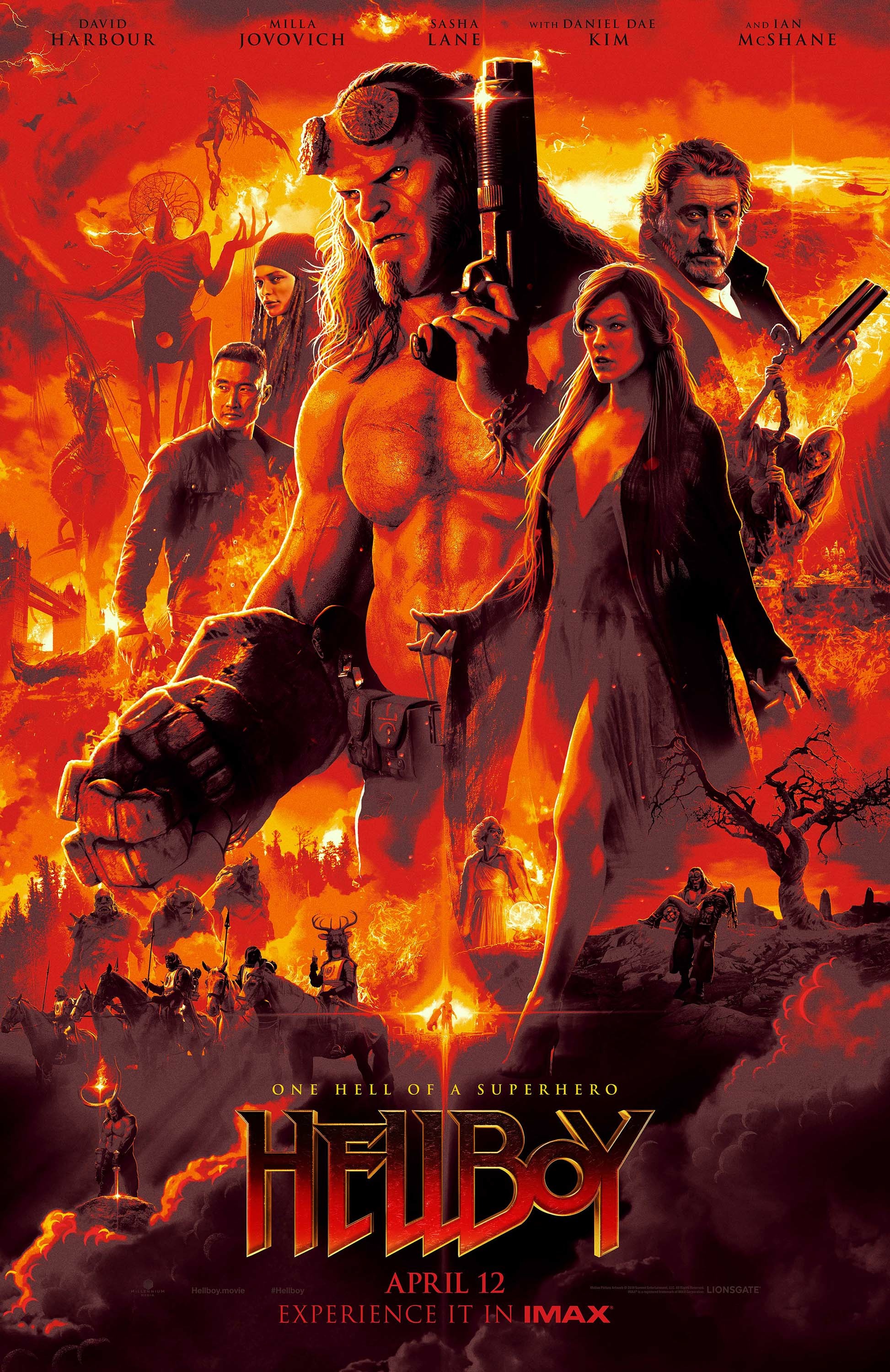 Mega Sized Movie Poster Image for Hellboy (#12 of 26)