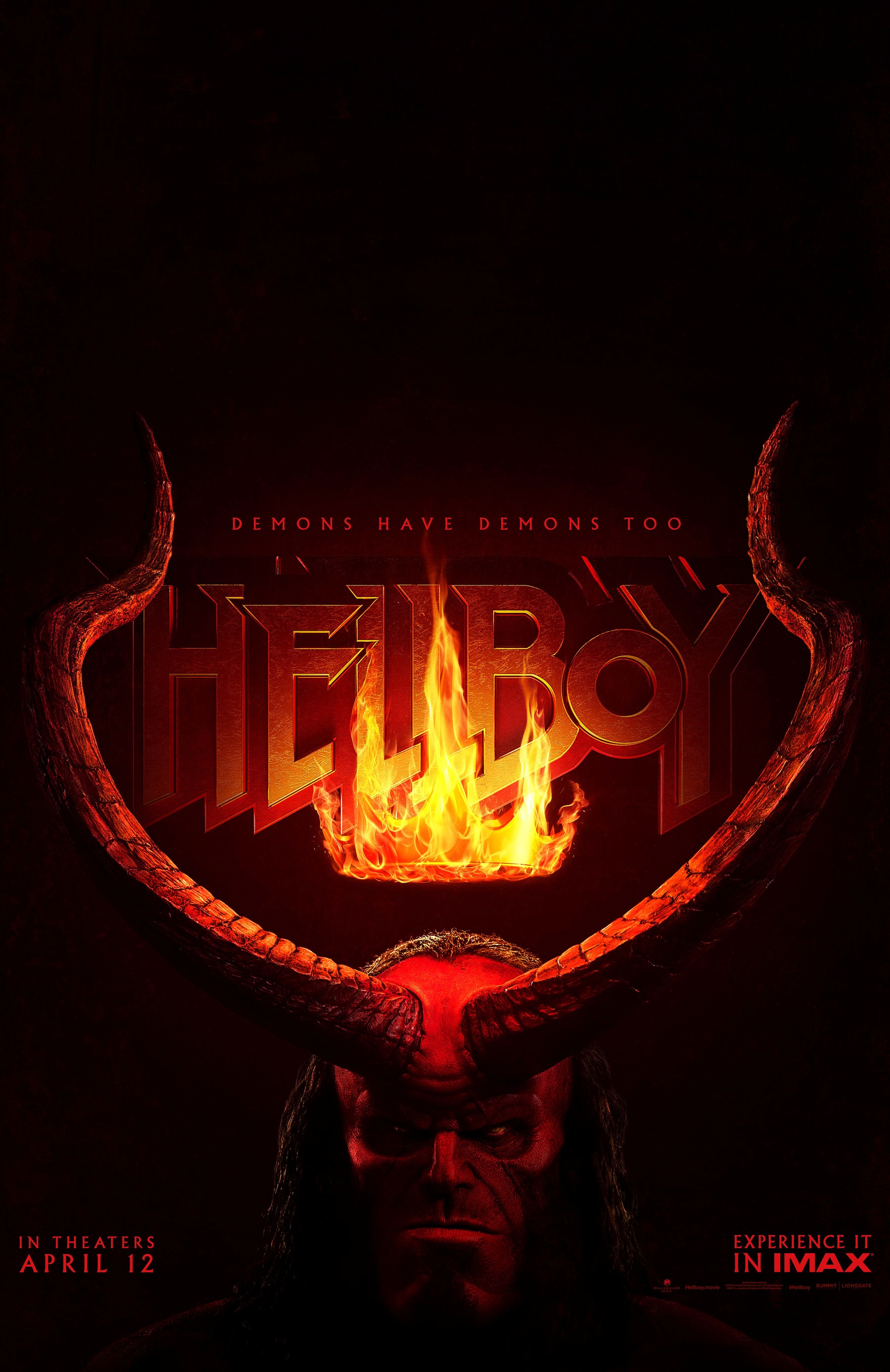 Mega Sized Movie Poster Image for Hellboy (#3 of 26)