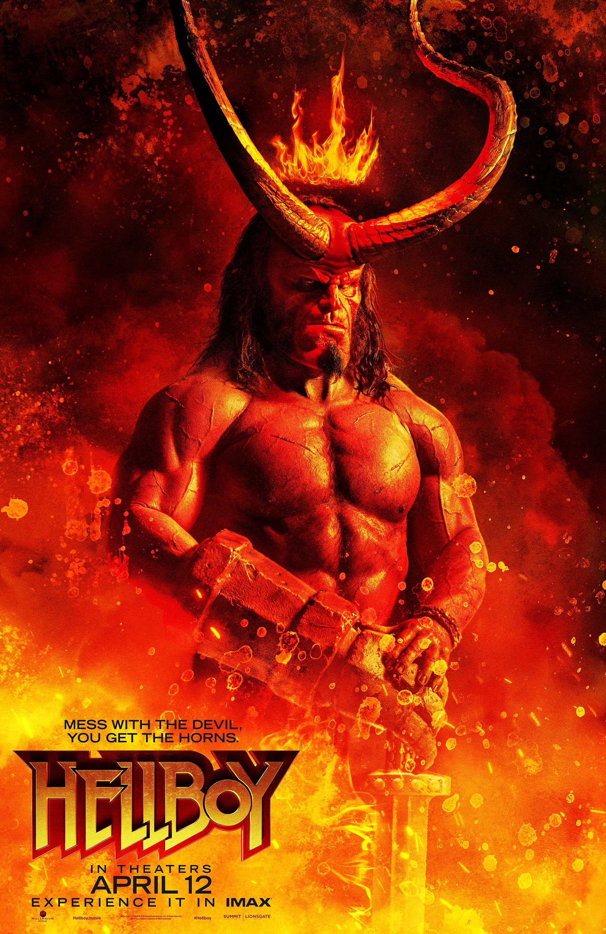 Mega Sized Movie Poster Image for Hellboy (#4 of 26)