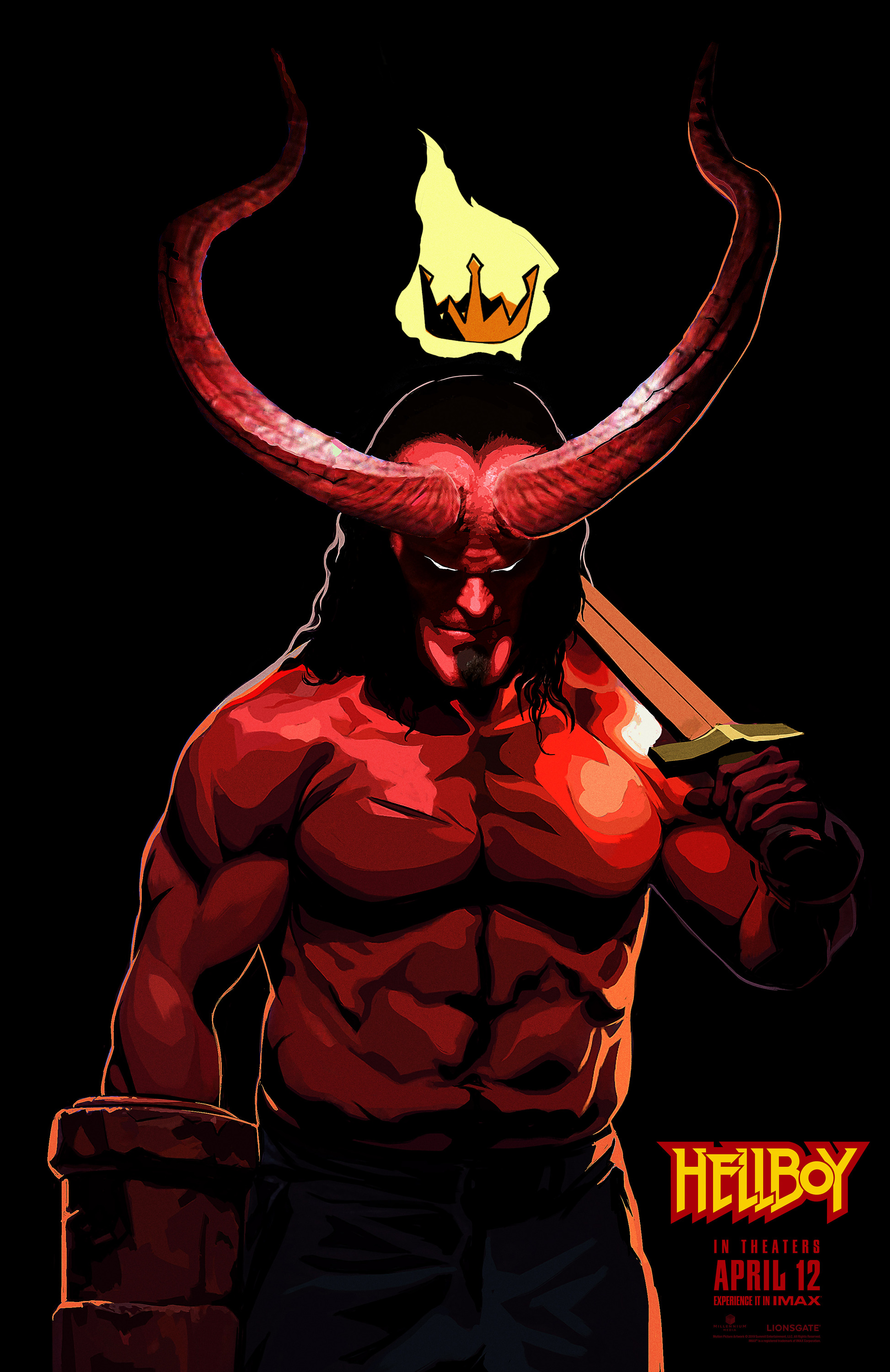 Mega Sized Movie Poster Image for Hellboy (#9 of 26)