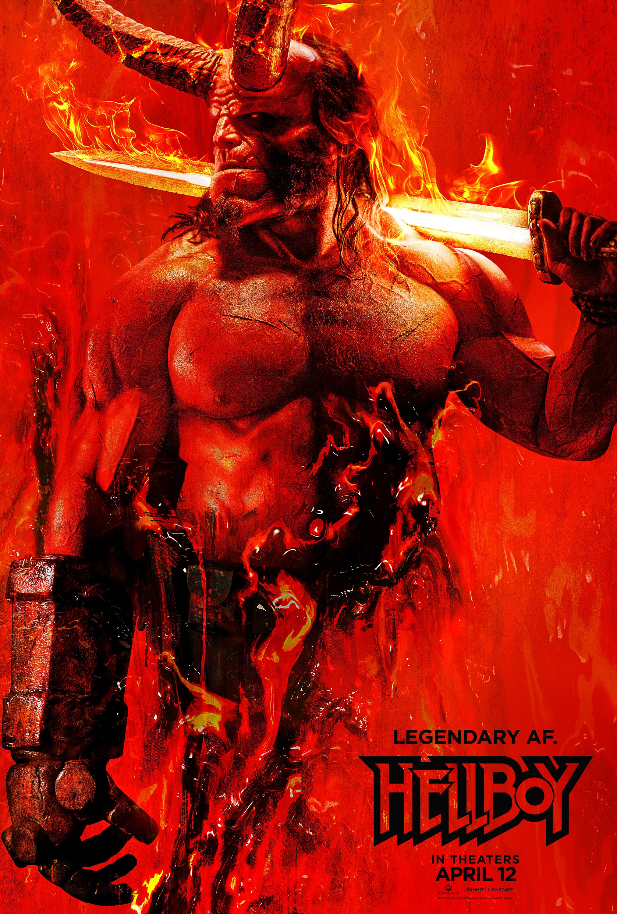 Mega Sized Movie Poster Image for Hellboy (#1 of 26)