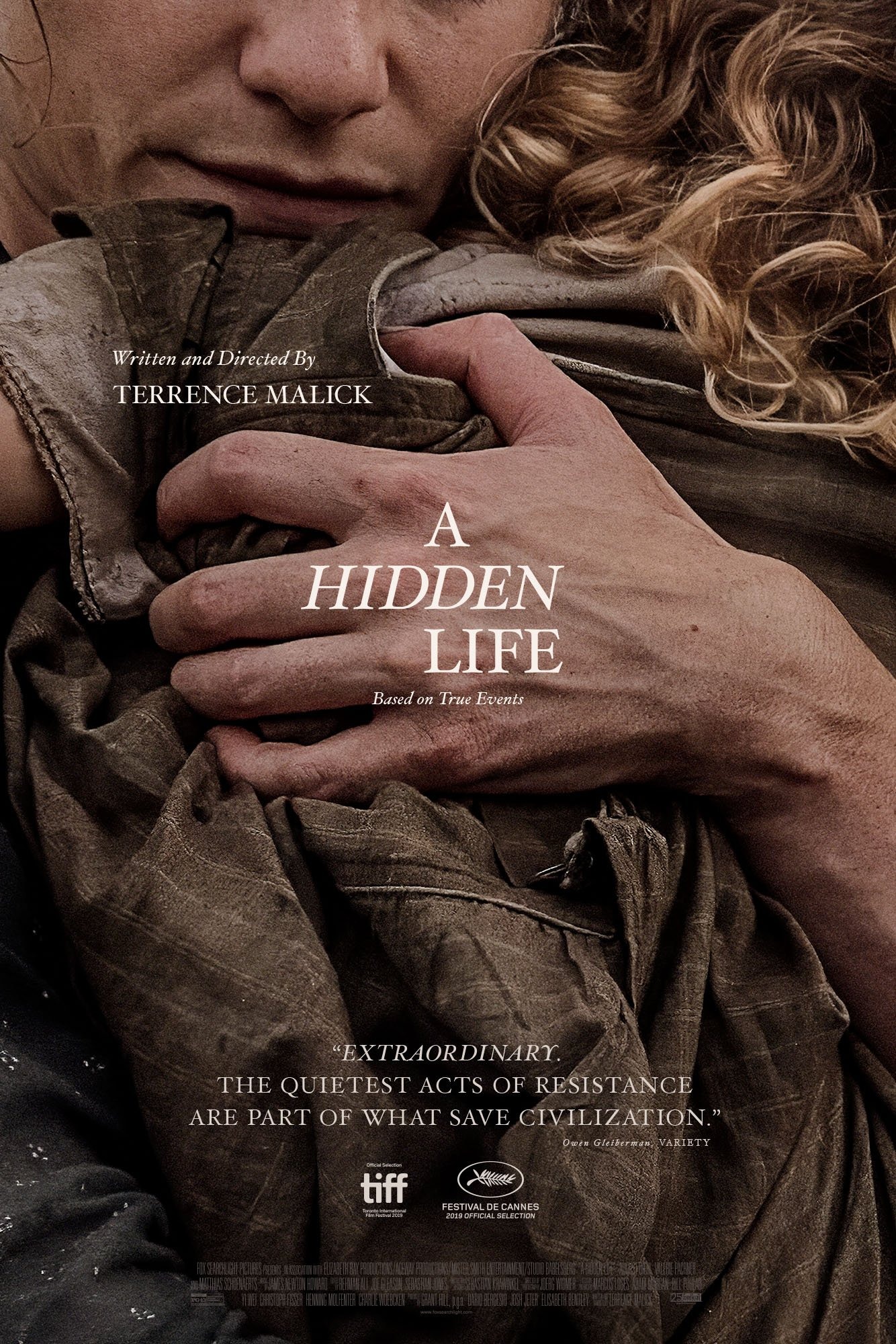 Mega Sized Movie Poster Image for A Hidden Life (#1 of 3)