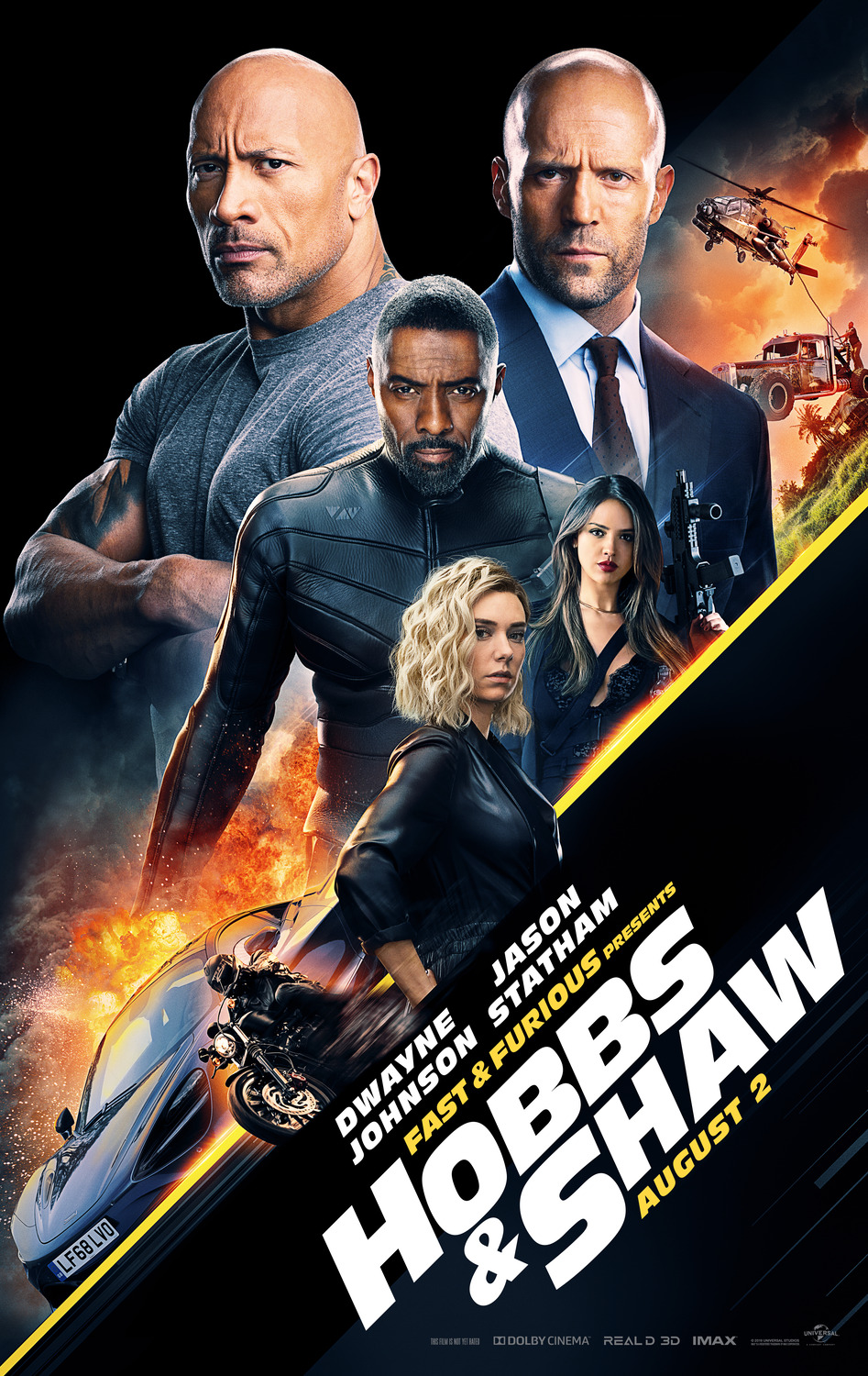 Extra Large Movie Poster Image for Hobbs & Shaw (#6 of 13)