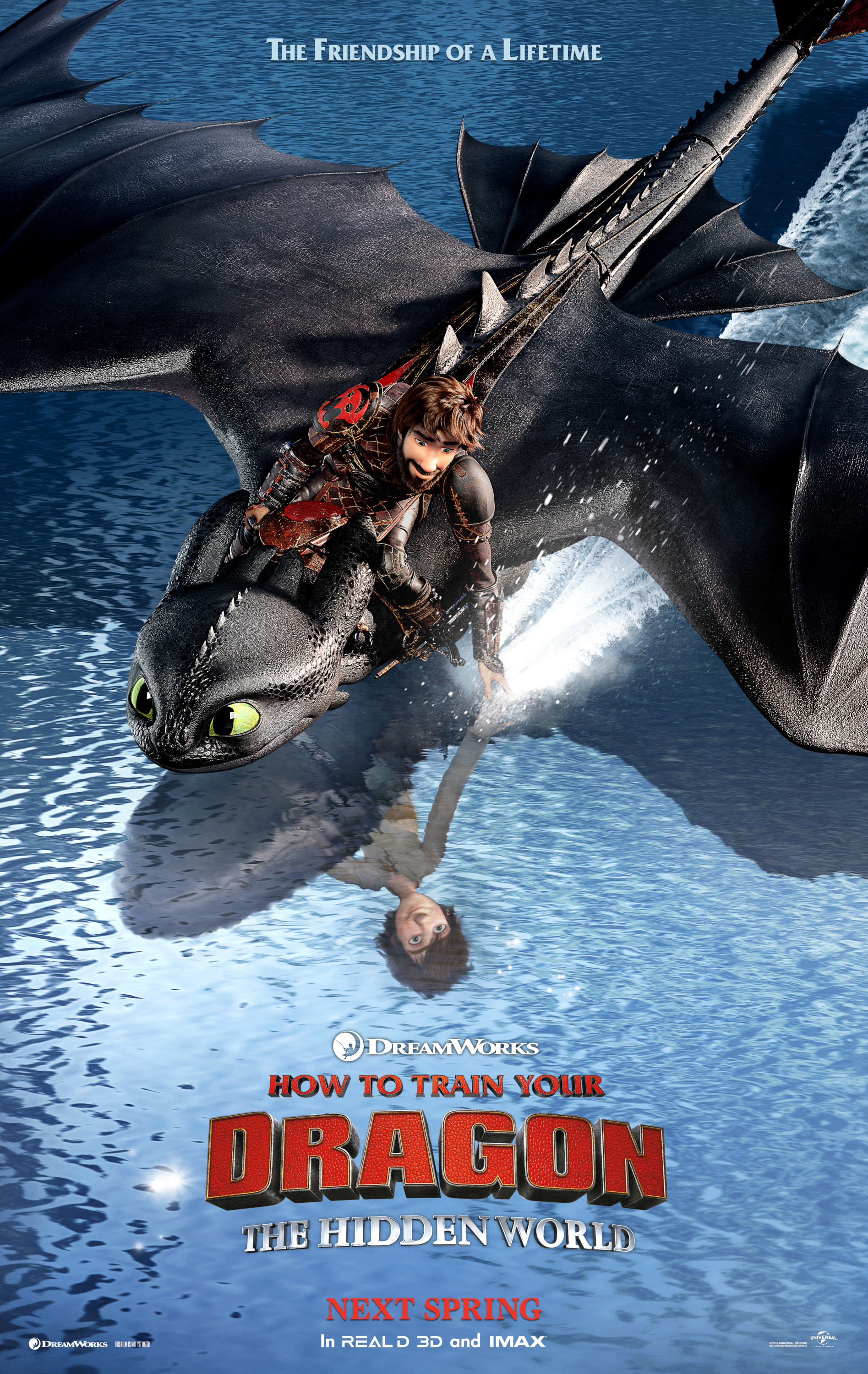 Mega Sized Movie Poster Image for How to Train Your Dragon: The Hidden World (#2 of 8)