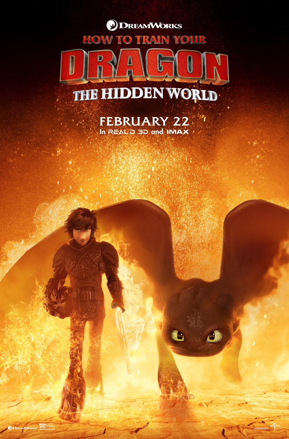 Extra Large Movie Poster Image for How to Train Your Dragon: The Hidden World (#4 of 8)