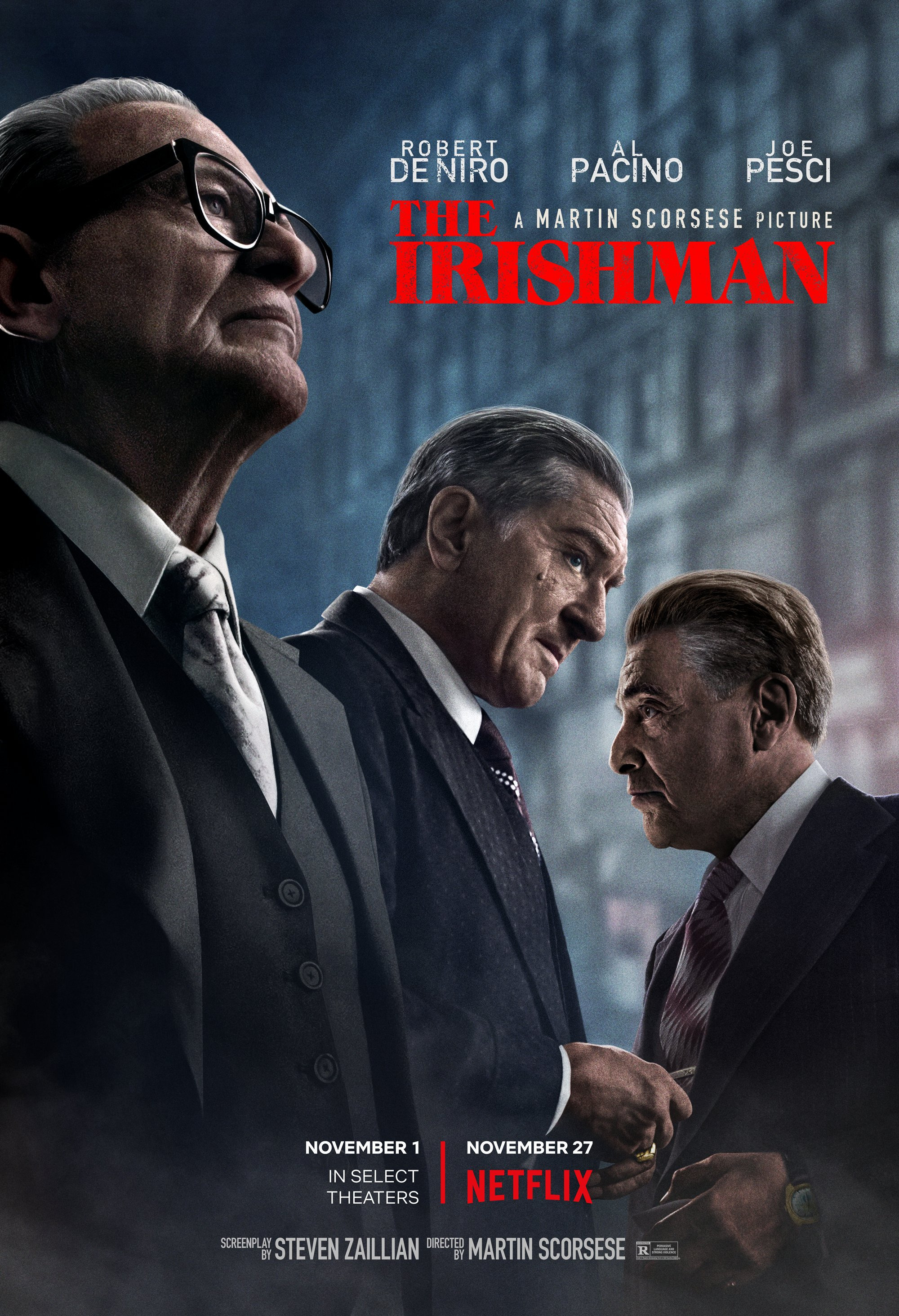 Mega Sized Movie Poster Image for The Irishman 