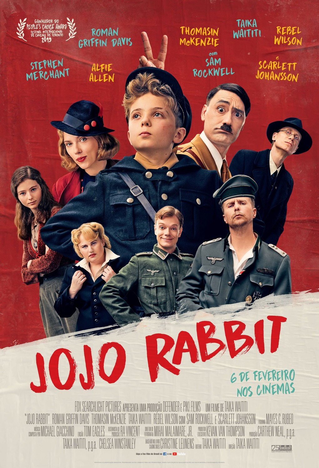 Extra Large Movie Poster Image for Jojo Rabbit (#3 of 3)