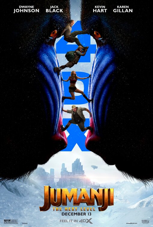 Jumanji: The Next Level Movie Poster