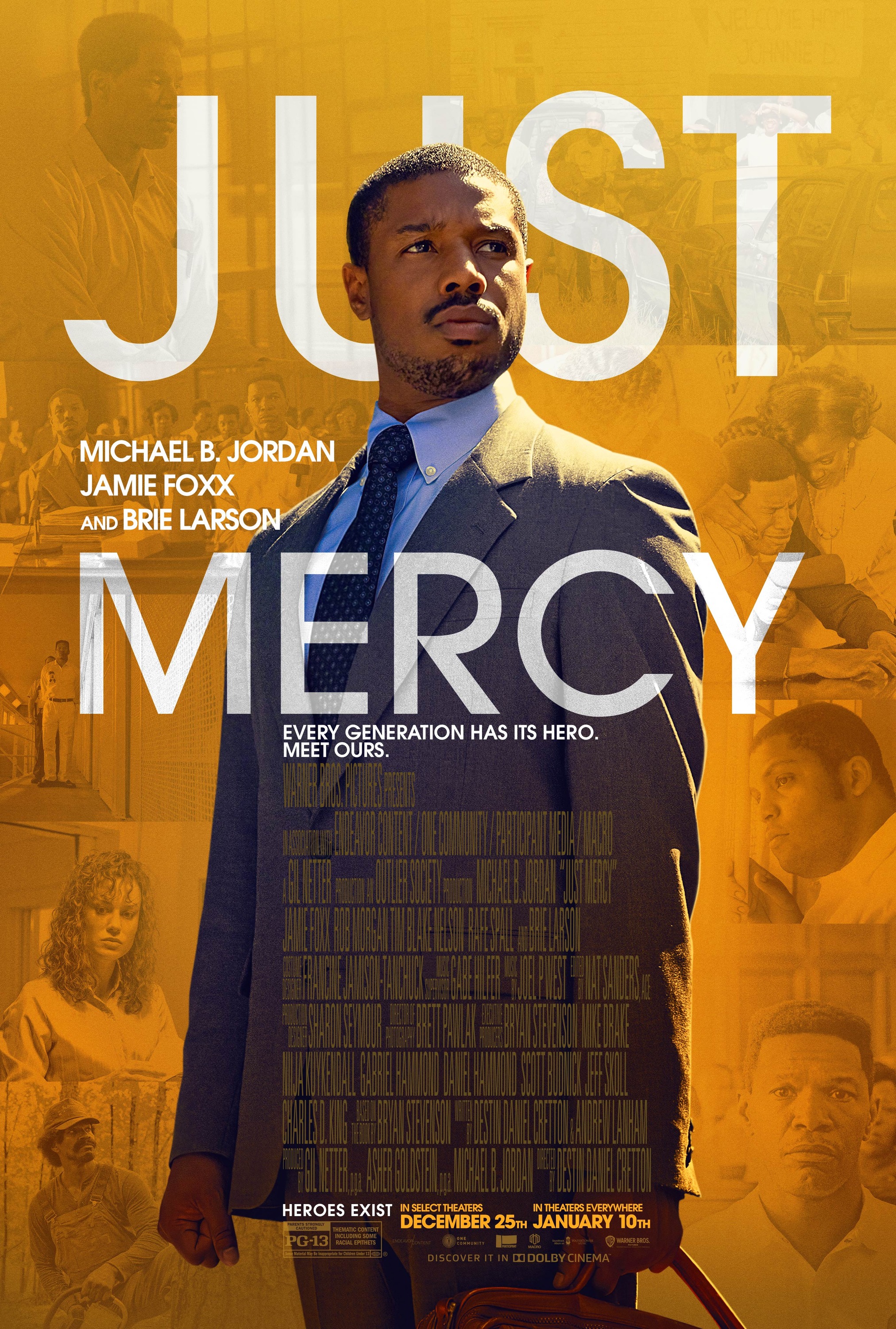 Mega Sized Movie Poster Image for Just Mercy (#2 of 4)