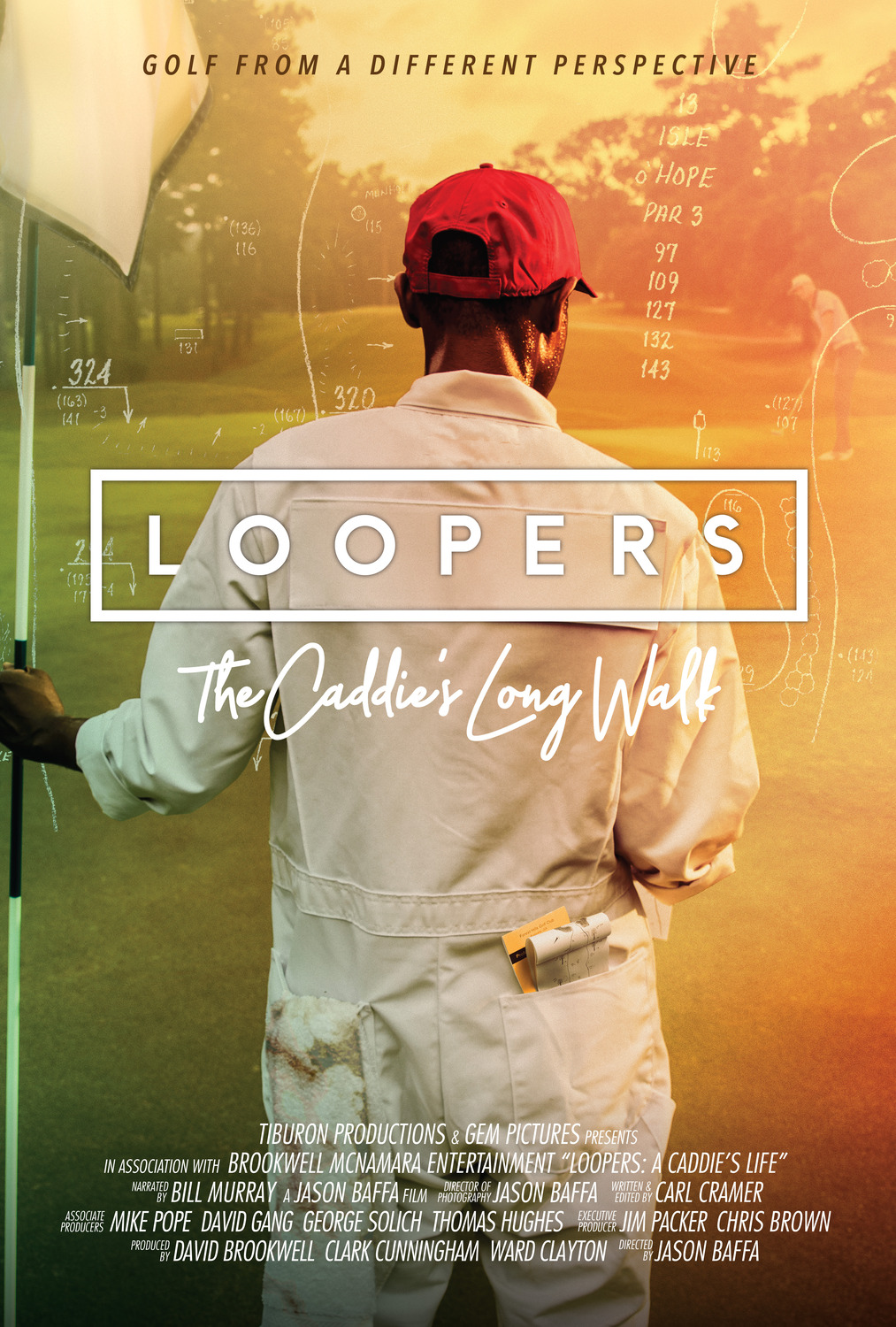 Extra Large Movie Poster Image for Loopers: The Caddie's Long Walk 
