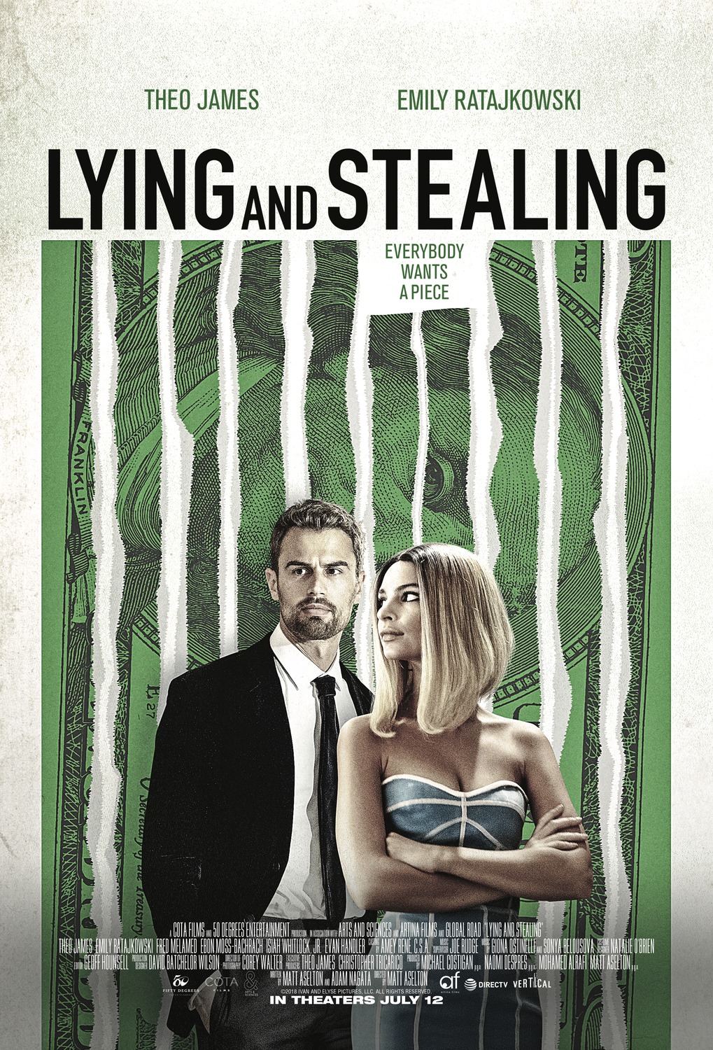 Extra Large Movie Poster Image for Lying and Stealing 