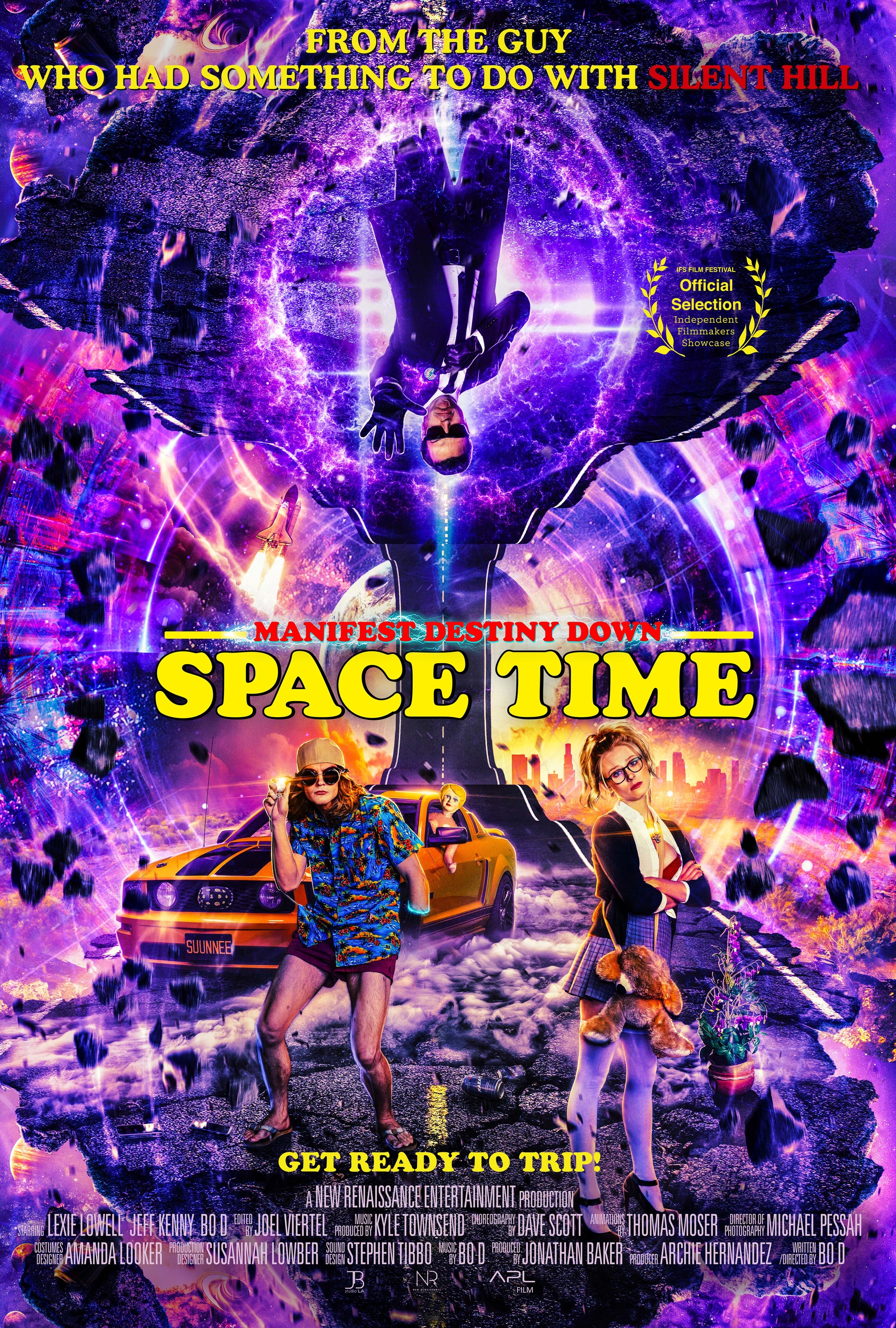 Mega Sized Movie Poster Image for Manifest Destiny Down: Spacetime 