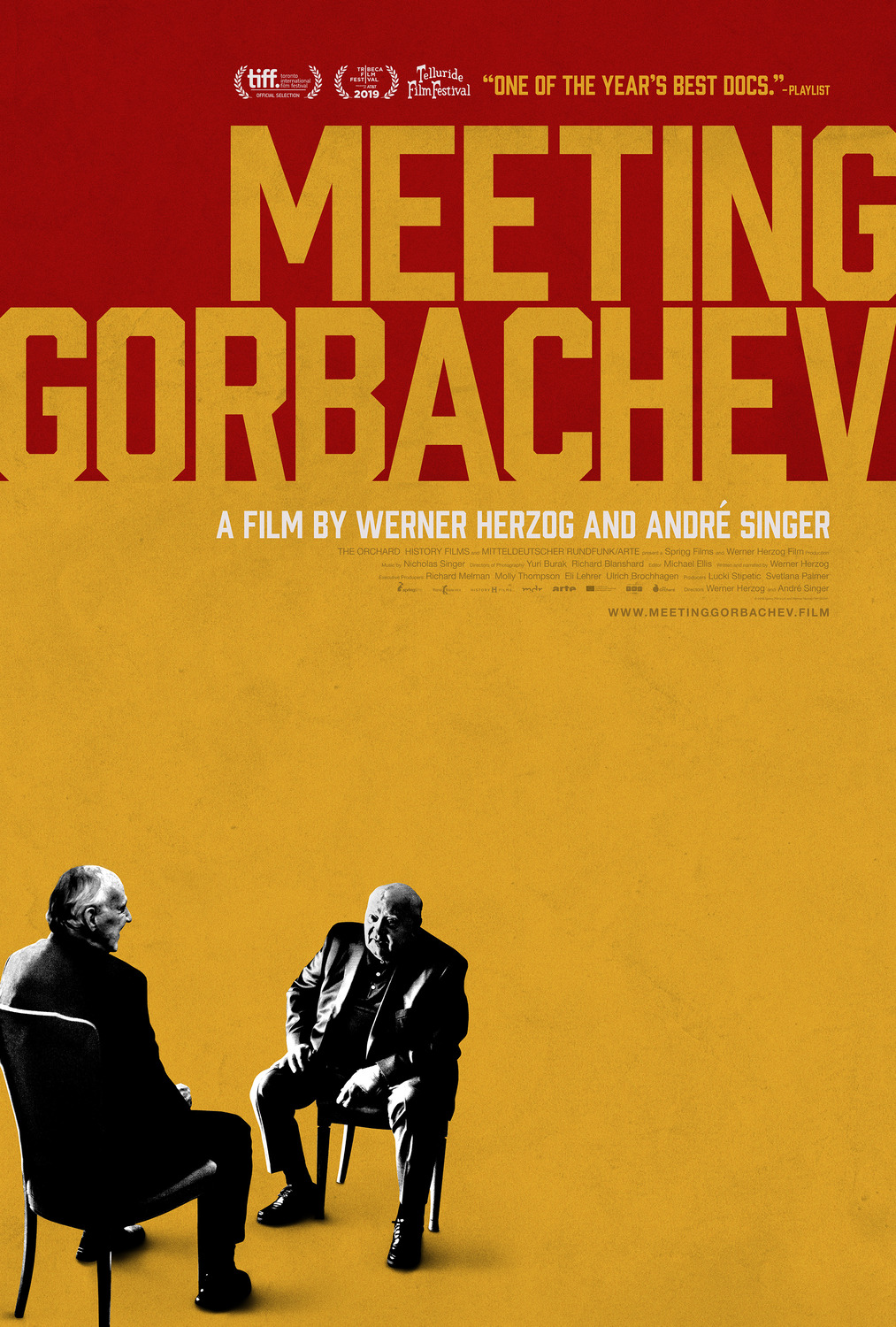 Extra Large Movie Poster Image for Meeting Gorbachev 