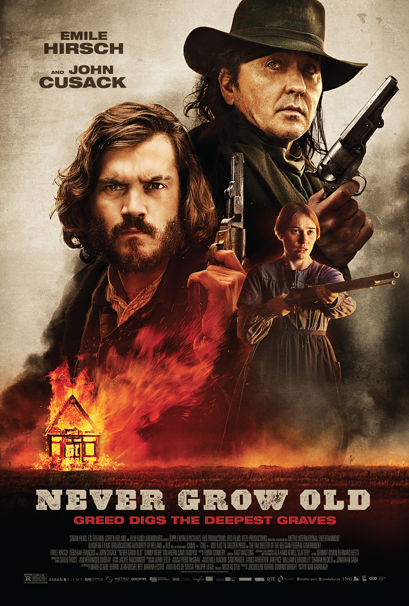 Mega Sized Movie Poster Image for Never Grow Old (#1 of 4)