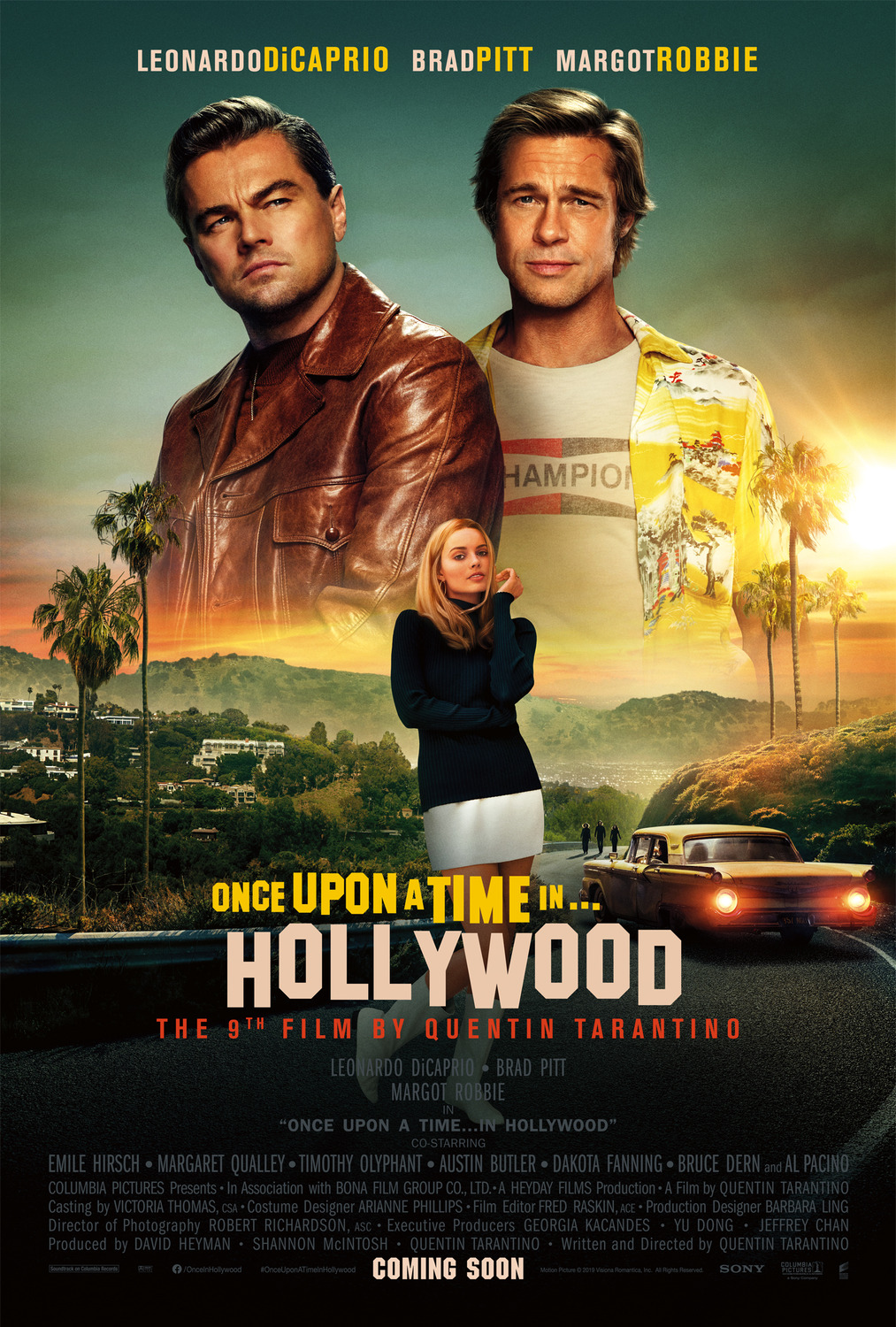 Extra Large Movie Poster Image for Once Upon a Time in Hollywood (#30 of 31)