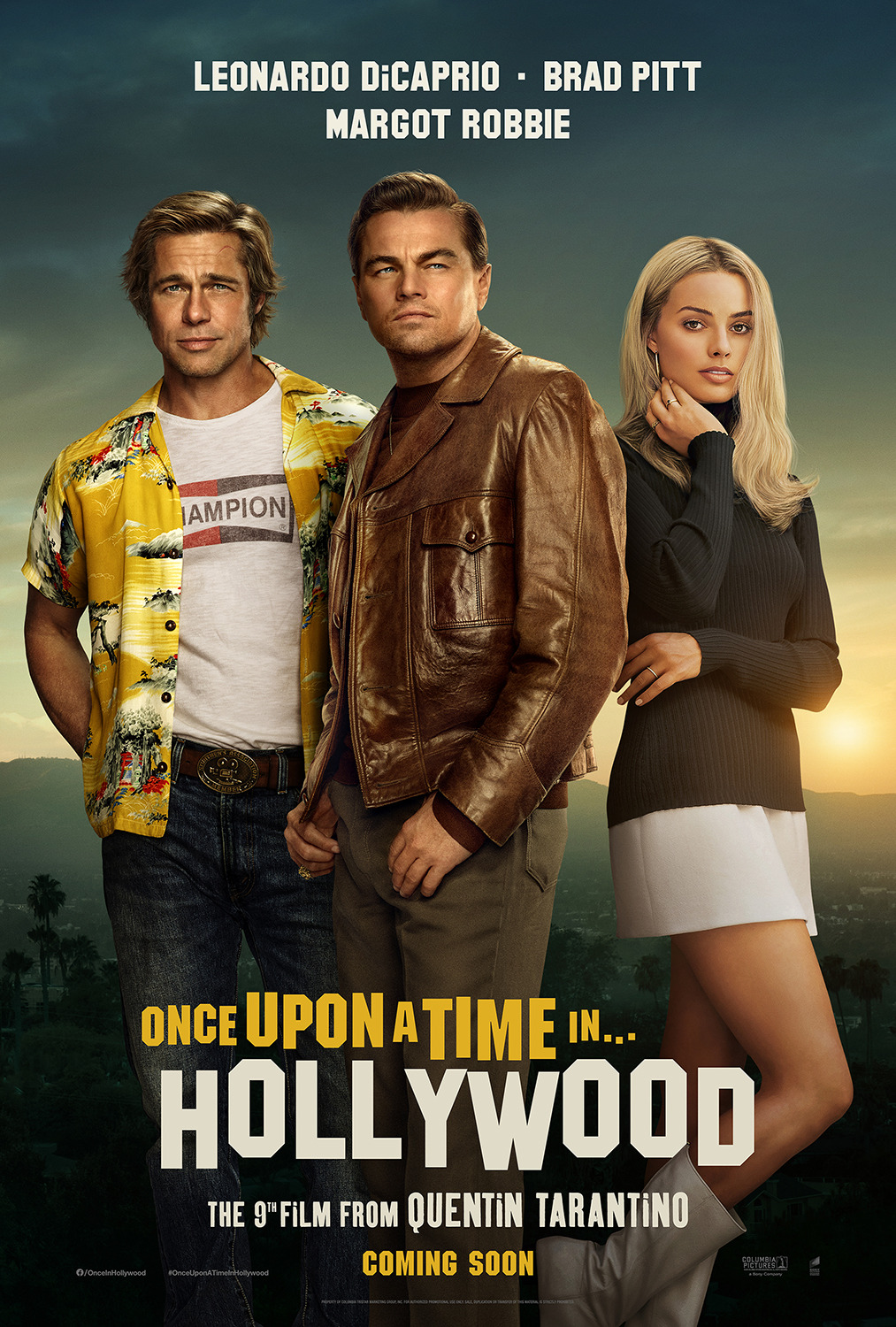 Extra Large Movie Poster Image for Once Upon a Time in Hollywood (#9 of 31)