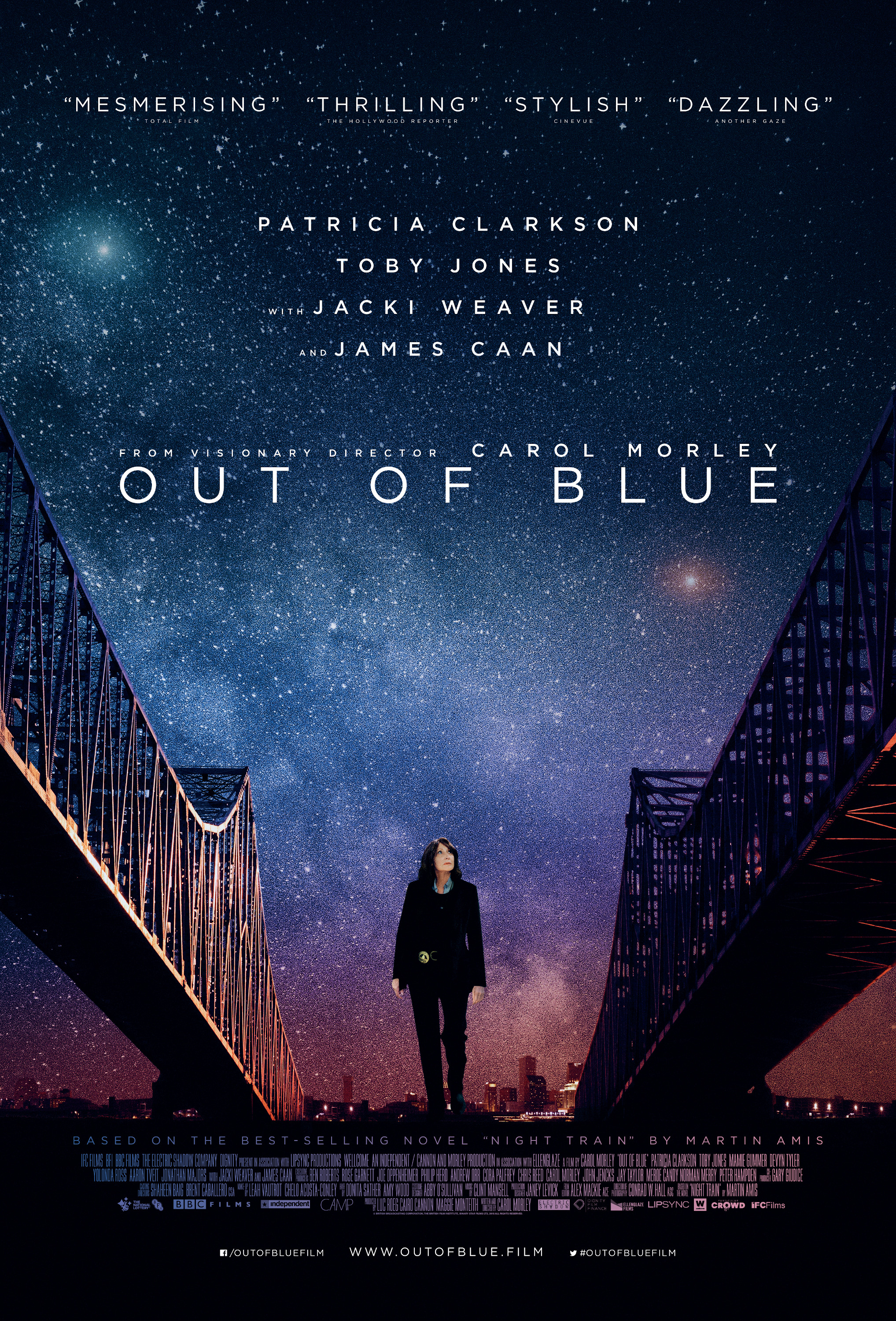 Mega Sized Movie Poster Image for Out of Blue 