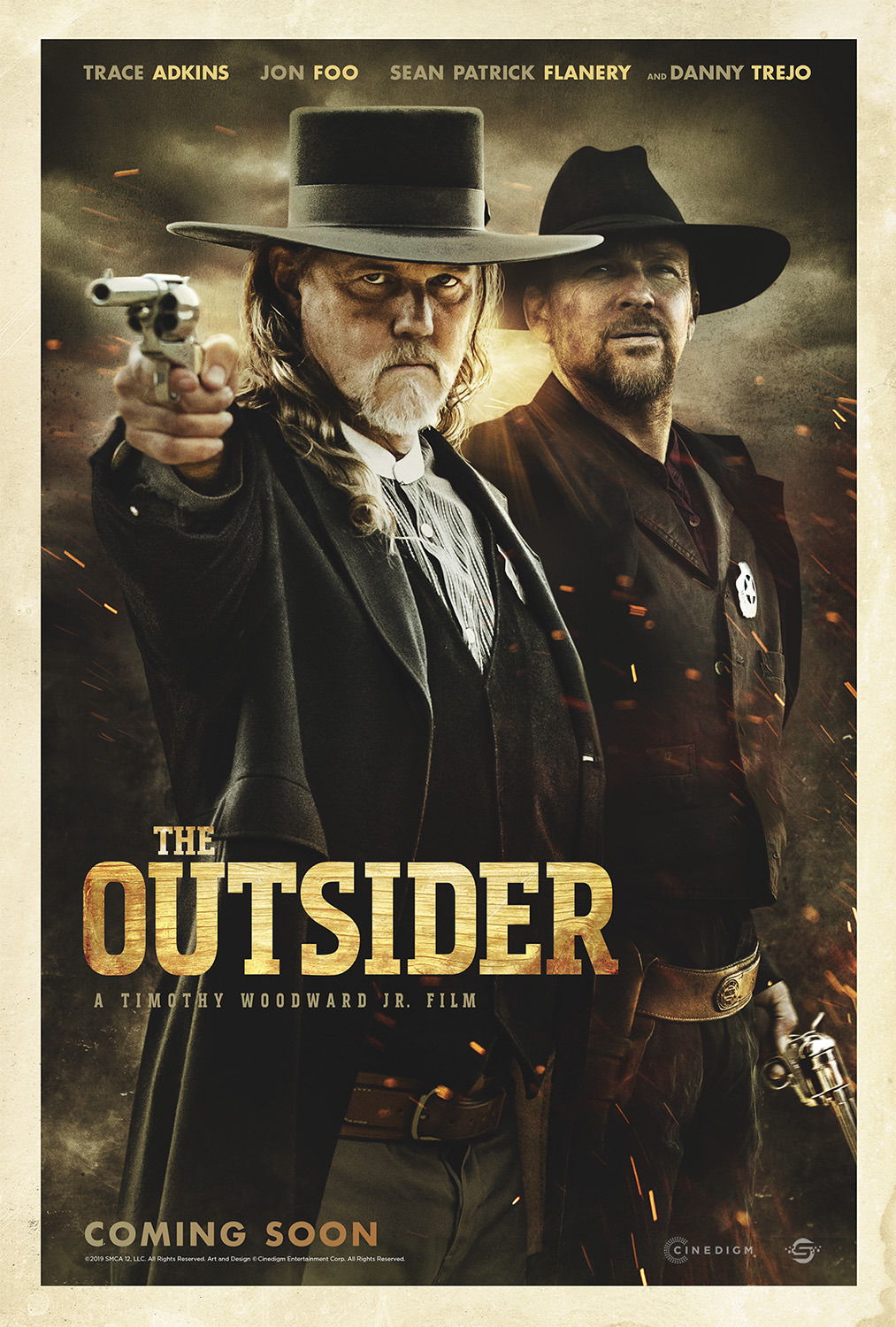 Extra Large Movie Poster Image for The Outsider 