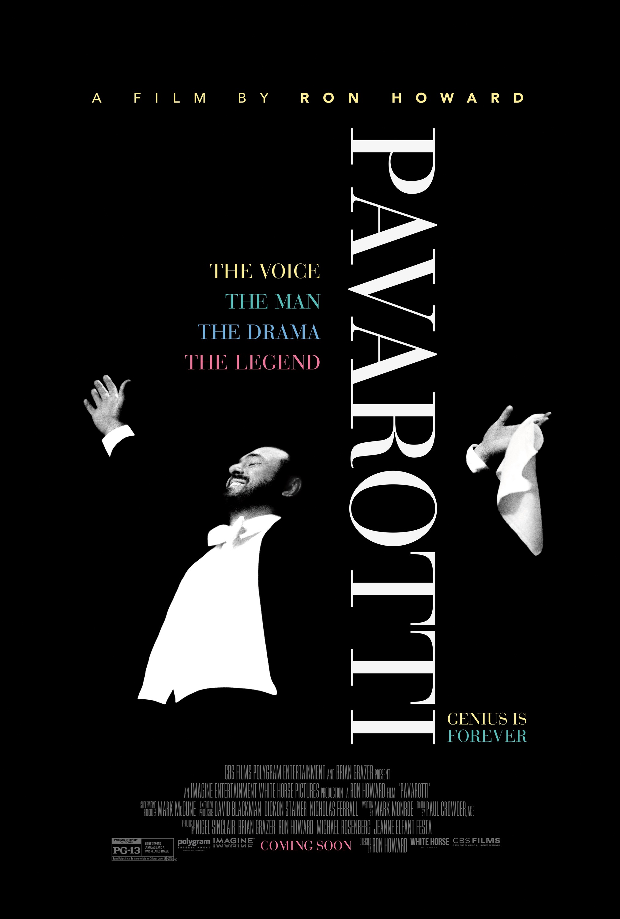 Mega Sized Movie Poster Image for Pavarotti (#1 of 4)