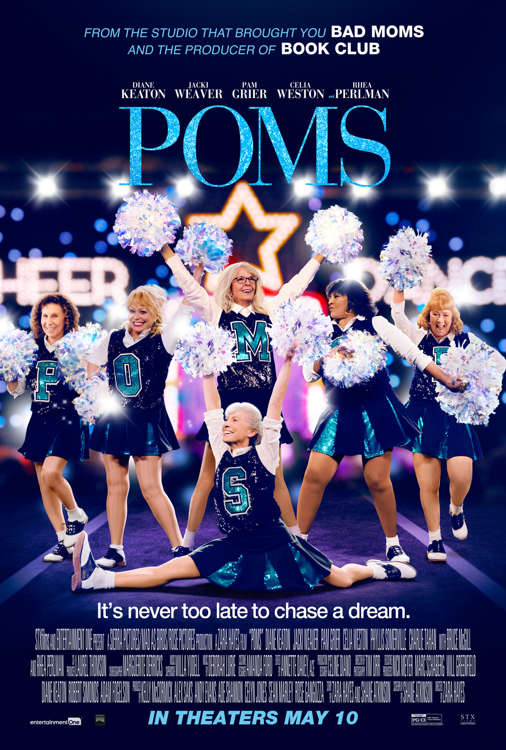 Extra Large Movie Poster Image for Poms (#2 of 2)