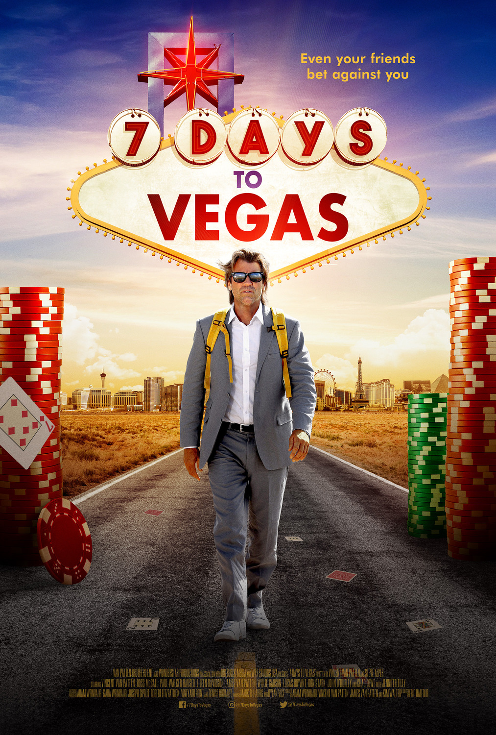 Extra Large Movie Poster Image for 7 Days to Vegas 