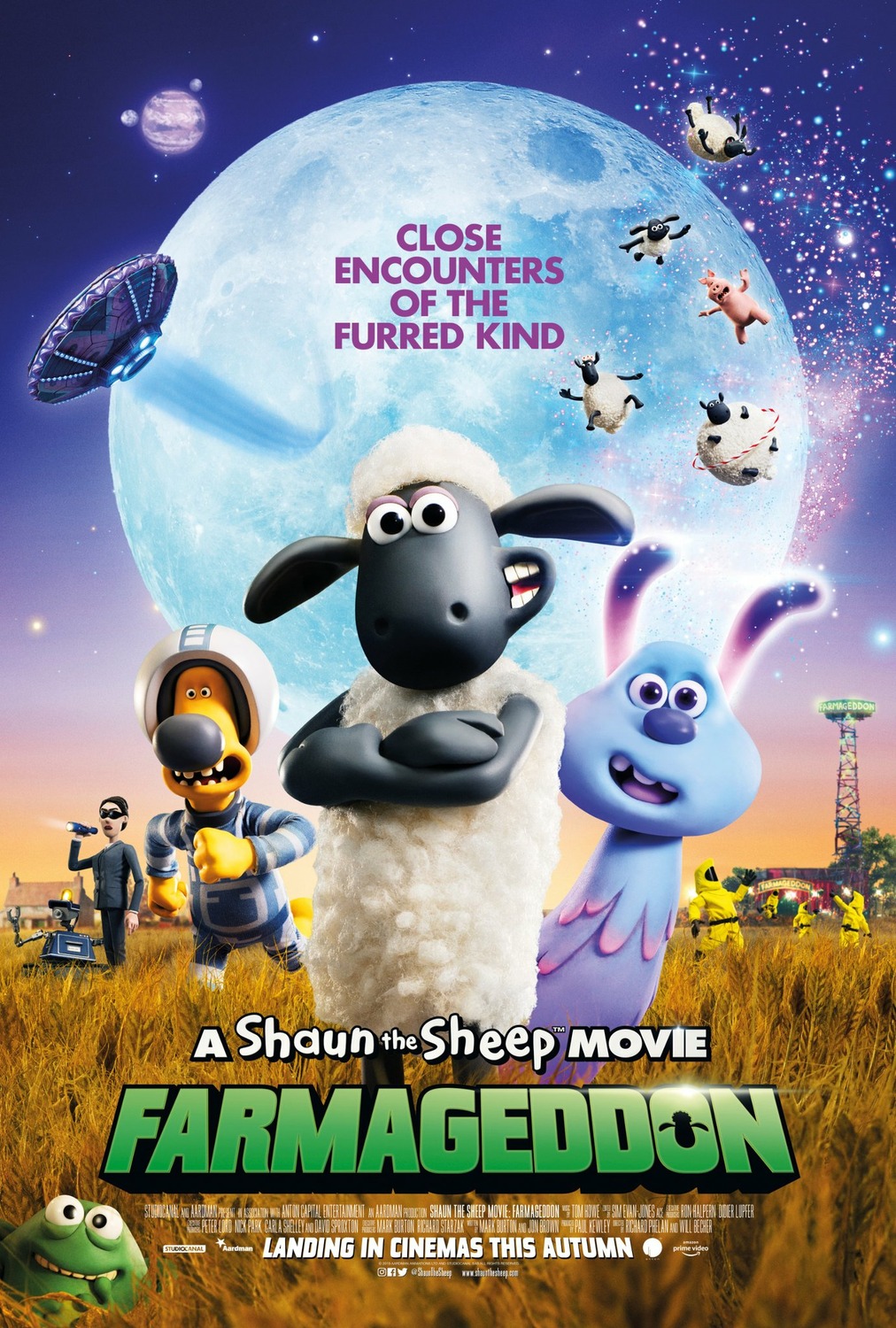 Extra Large Movie Poster Image for Shaun the Sheep Movie: Farmageddon (#3 of 5)