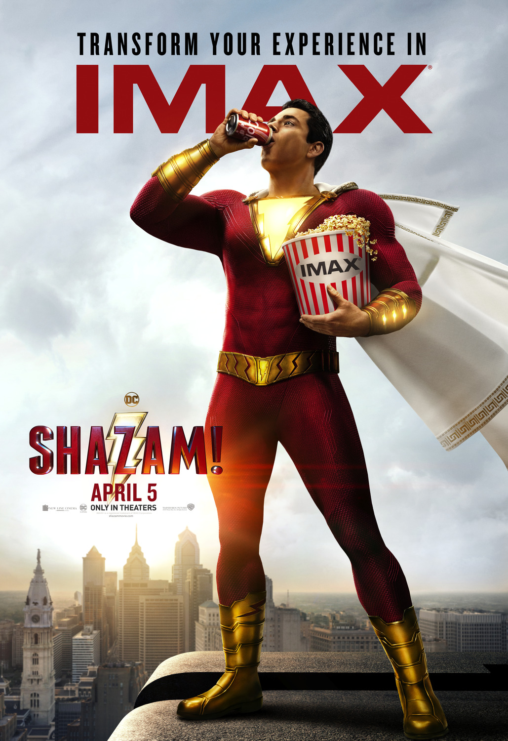 Extra Large Movie Poster Image for Shazam! (#4 of 10)
