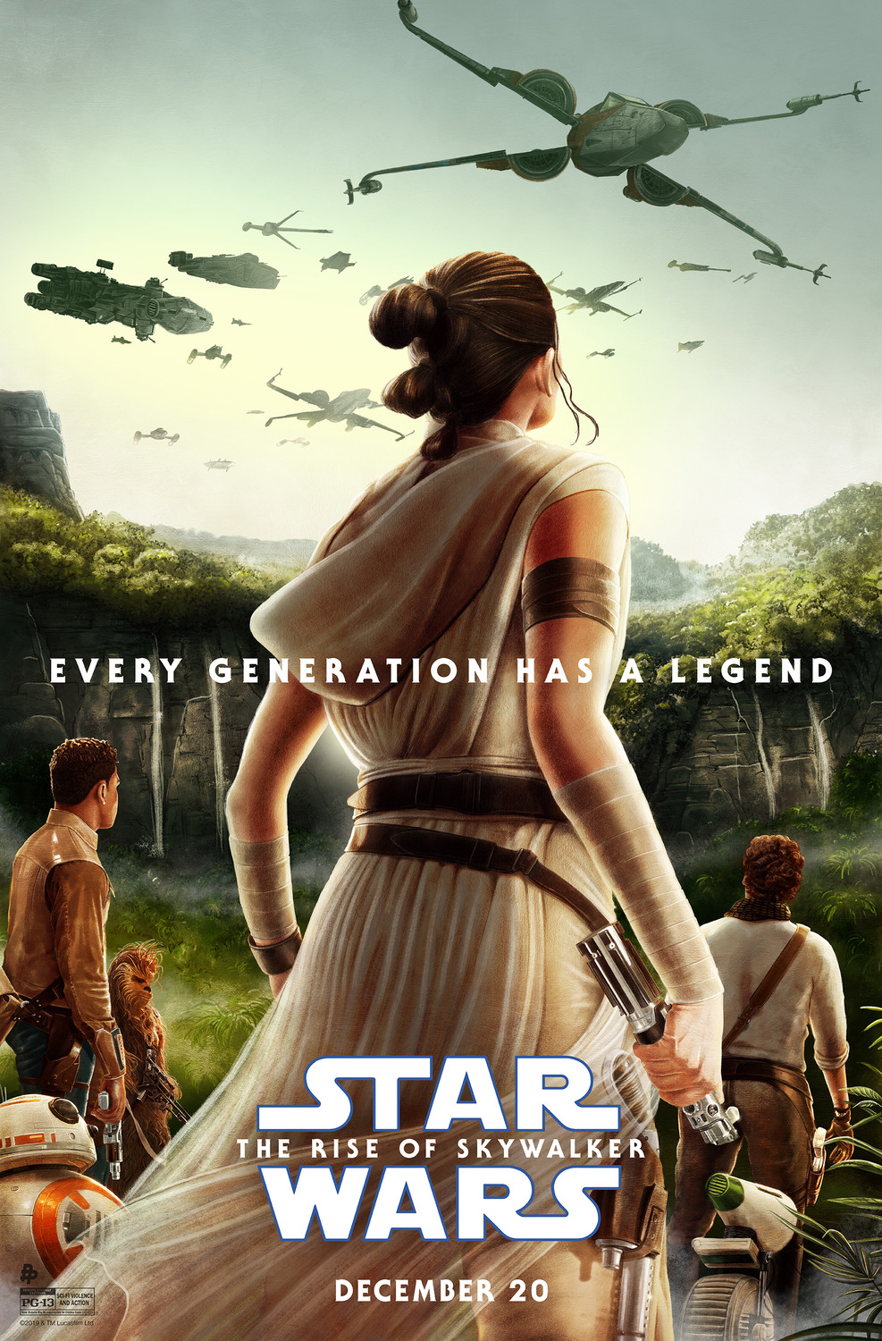 Extra Large Movie Poster Image for Star Wars: The Rise of Skywalker (#41 of 43)