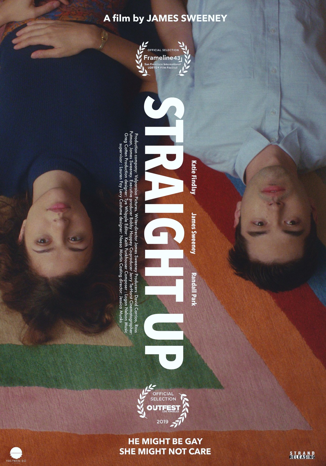 Extra Large Movie Poster Image for Straight Up (#1 of 4)