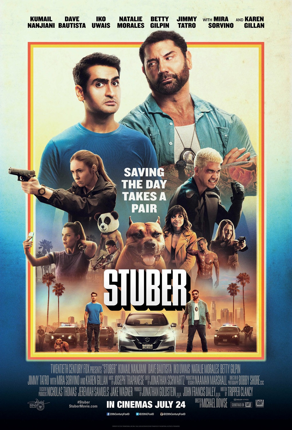 Extra Large Movie Poster Image for Stuber (#4 of 9)