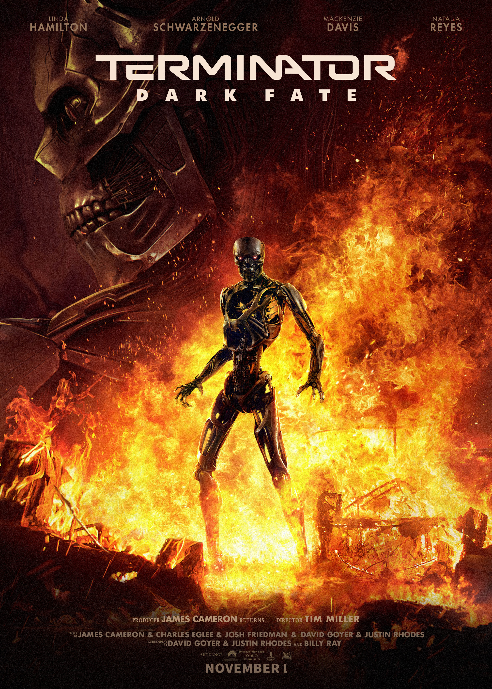 Mega Sized Movie Poster Image for Terminator: Dark Fate (#14 of 15)