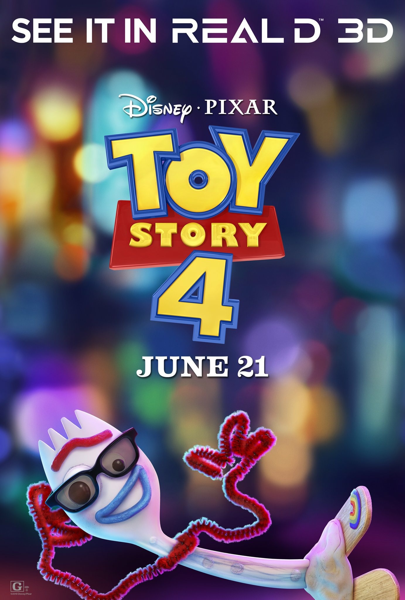 Mega Sized Movie Poster Image for Toy Story 4 (#24 of 29)