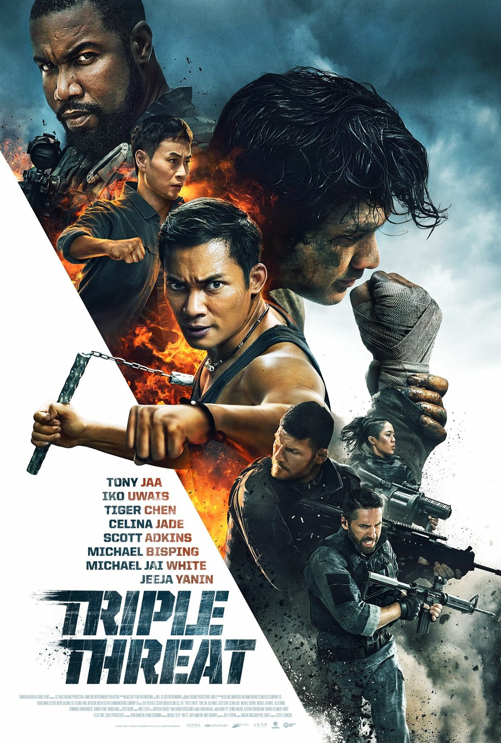 Extra Large Movie Poster Image for Triple Threat 