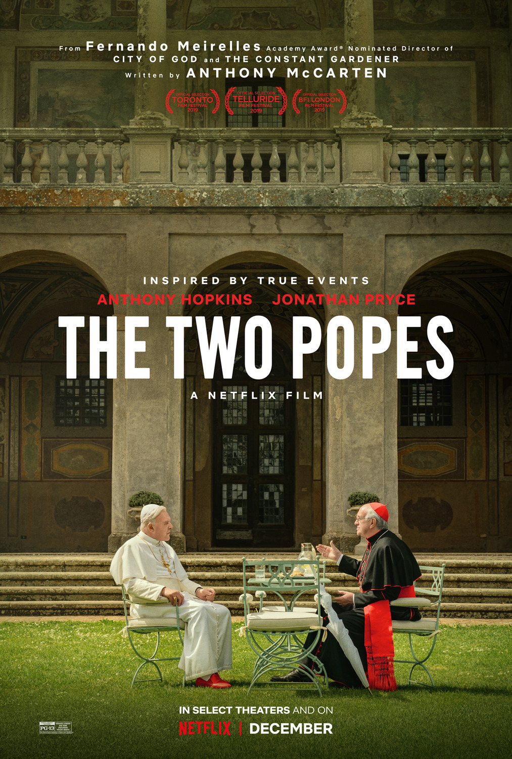 Extra Large Movie Poster Image for The Two Popes 