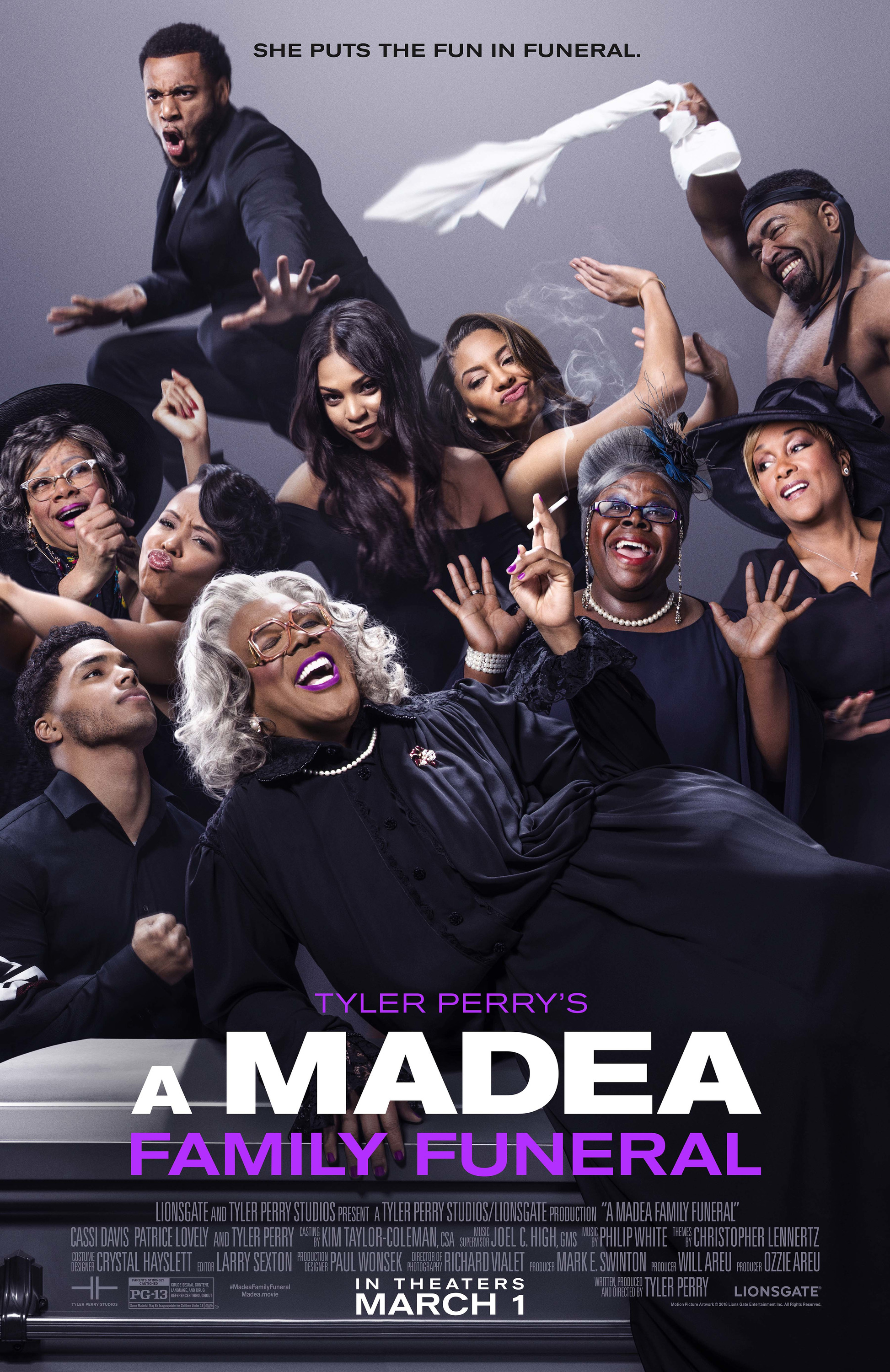 Mega Sized Movie Poster Image for Tyler Perry's a Madea Family Funeral (#3 of 6)