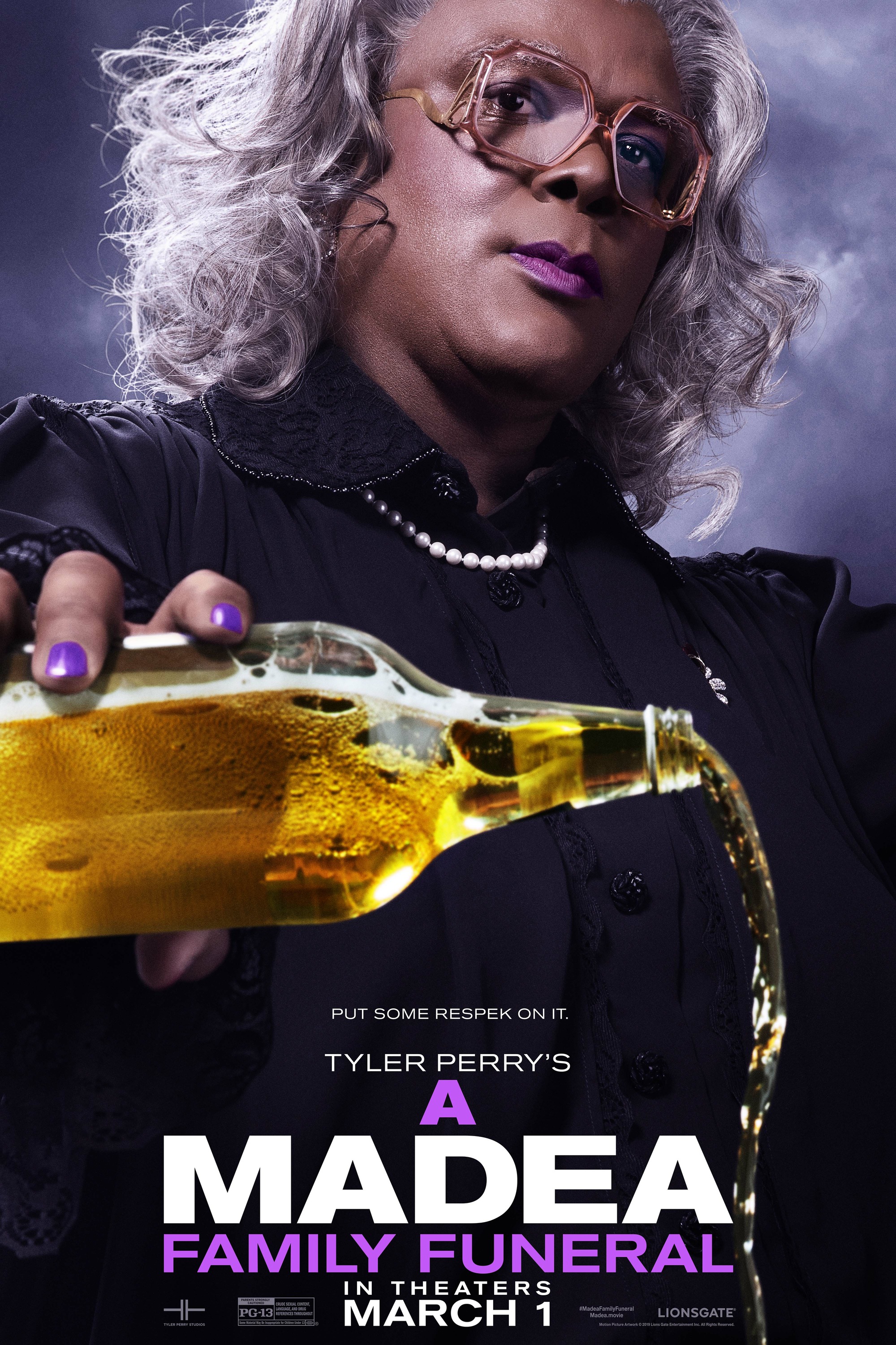 Mega Sized Movie Poster Image for Tyler Perry's a Madea Family Funeral (#6 of 6)