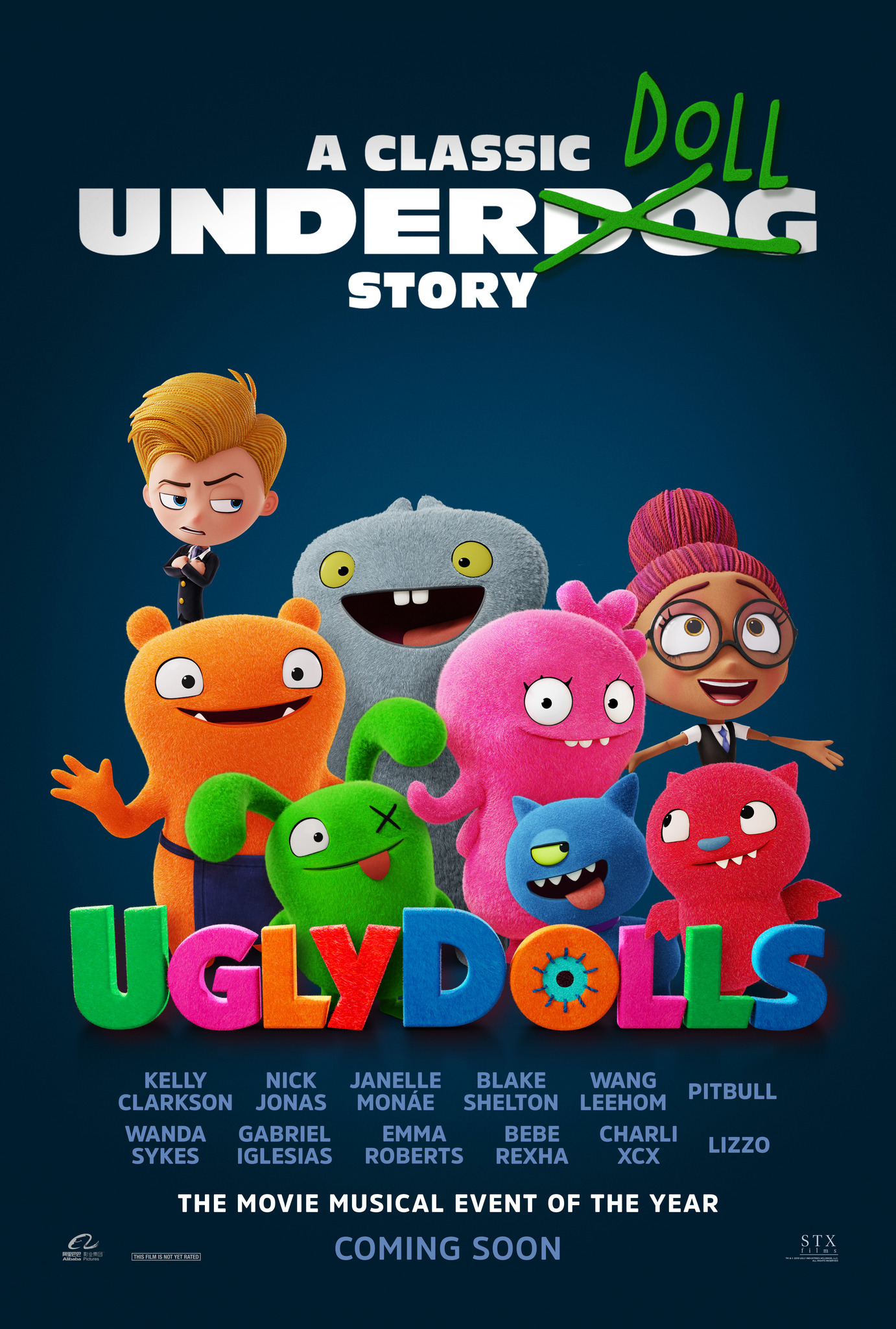 Mega Sized Movie Poster Image for Ugly Dolls (#9 of 24)