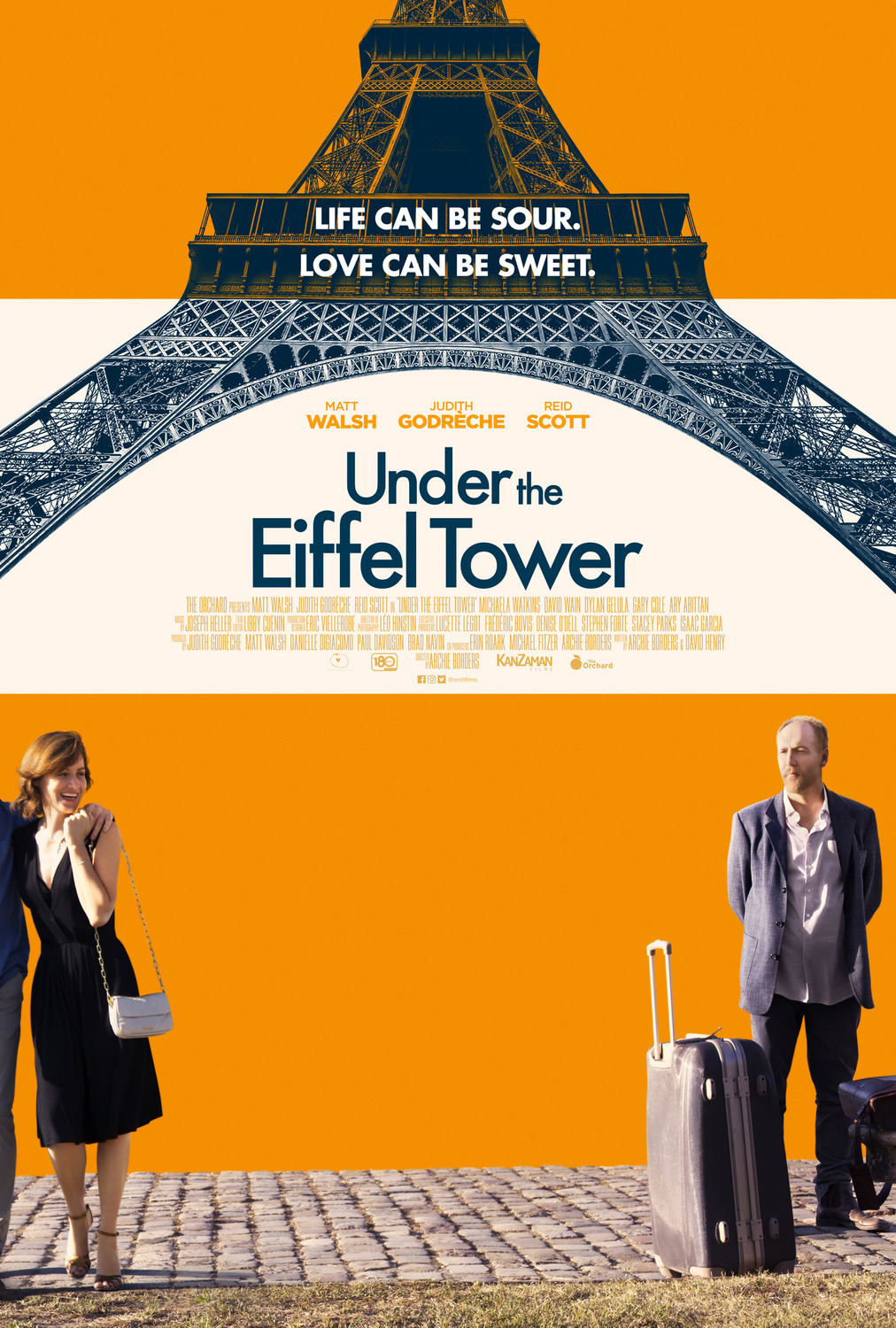 Extra Large Movie Poster Image for Under the Eiffel Tower 