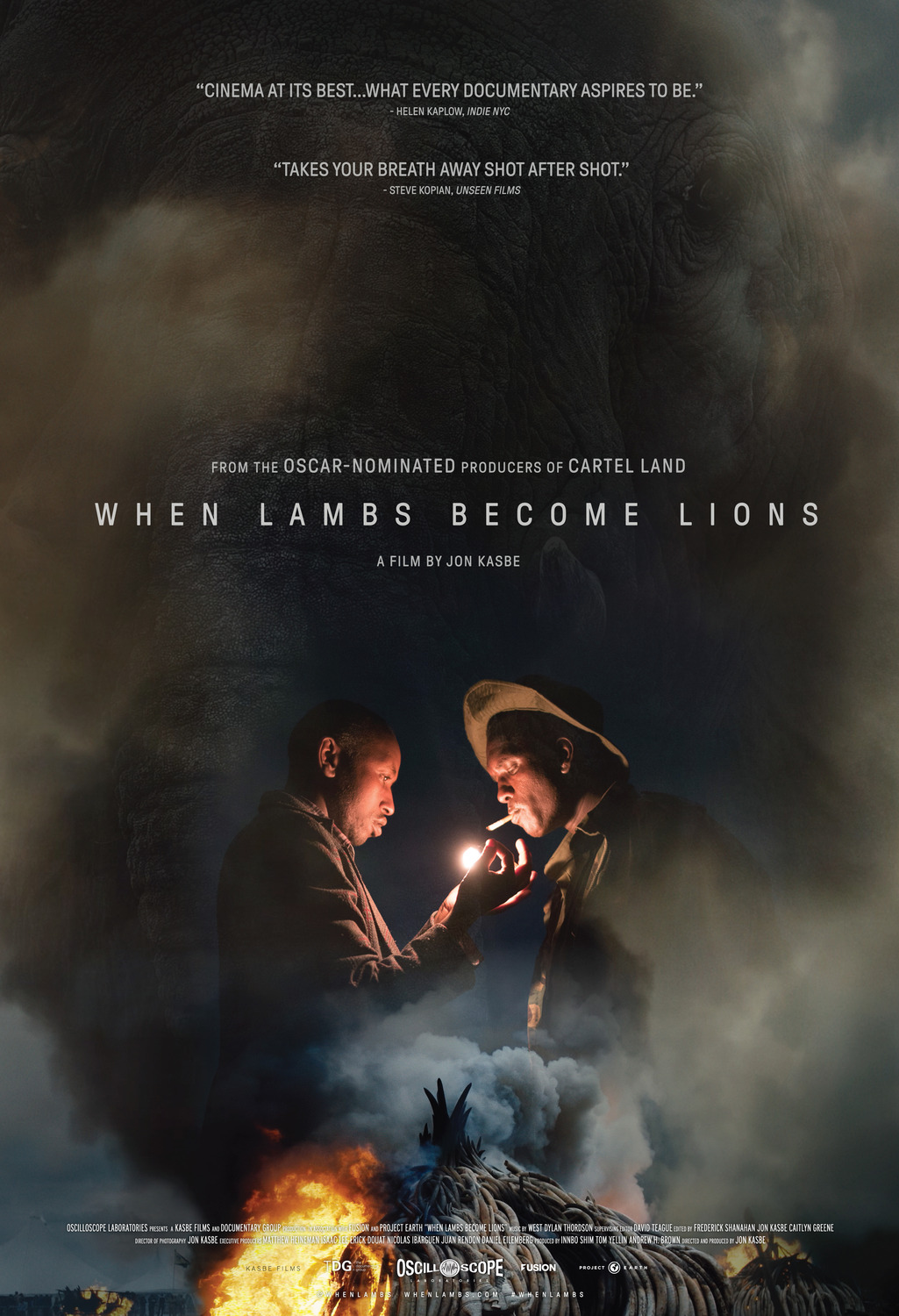 Extra Large Movie Poster Image for When Lambs Become Lions 