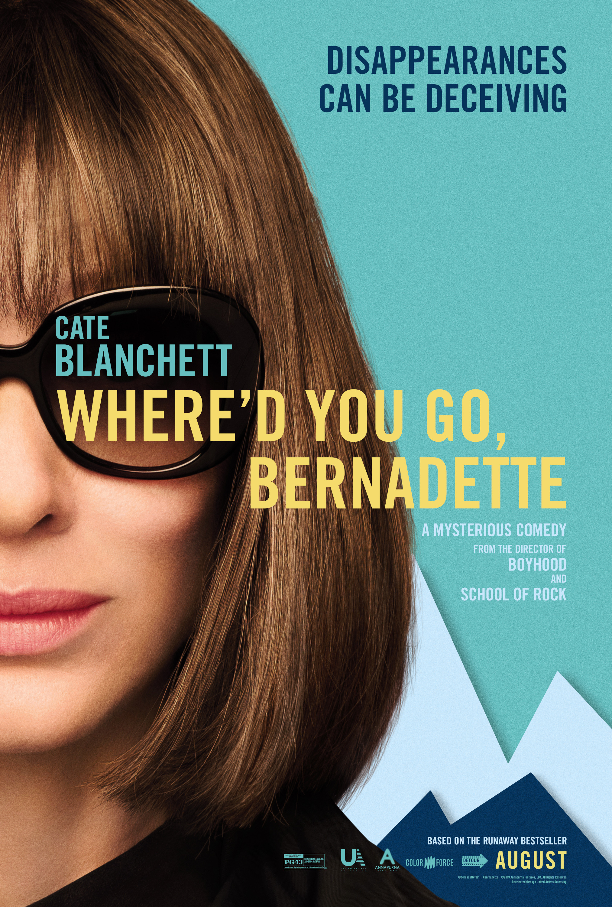 Mega Sized Movie Poster Image for Where'd You Go, Bernadette (#2 of 4)