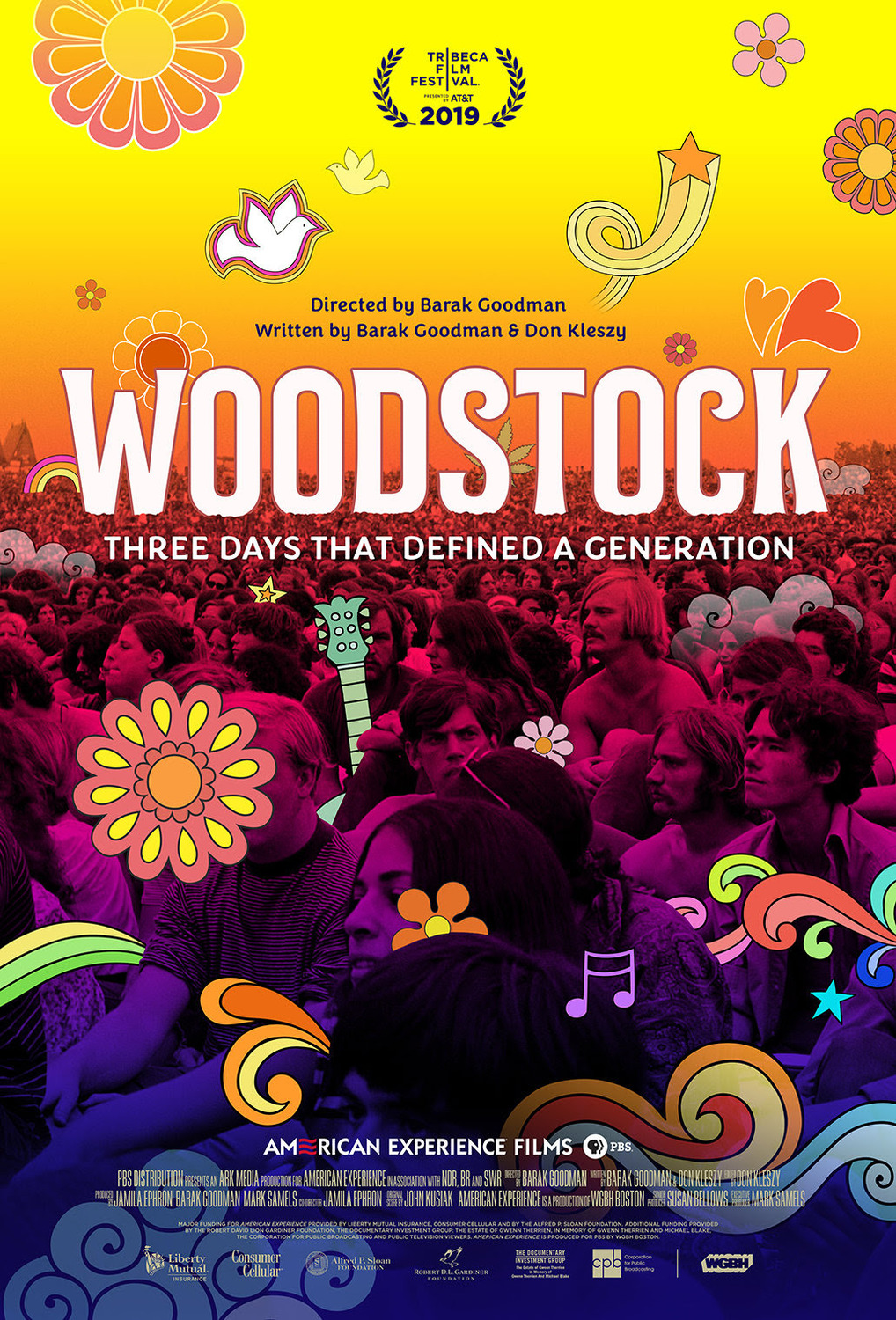 Extra Large Movie Poster Image for Woodstock: Three Days That Defined a Generation 