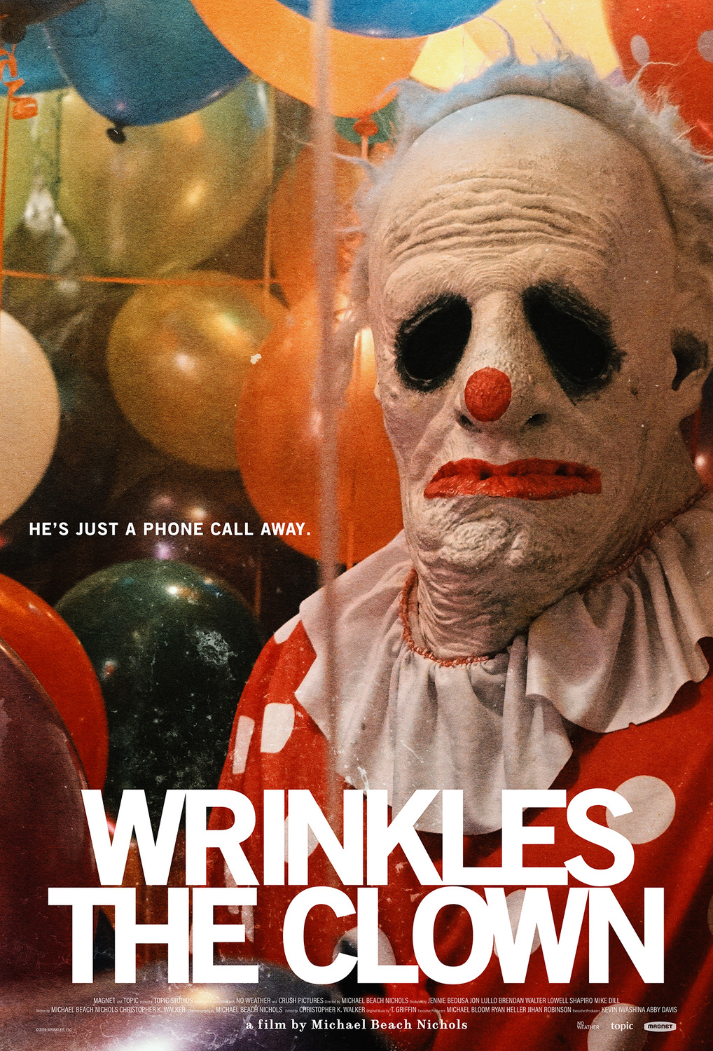 Extra Large Movie Poster Image for Wrinkles the Clown 
