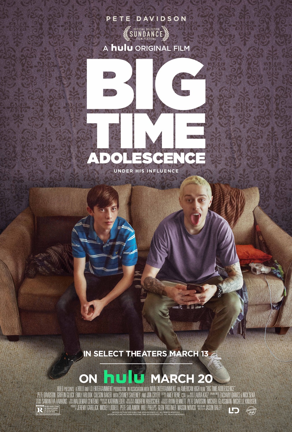 Extra Large Movie Poster Image for Big Time Adolescence 